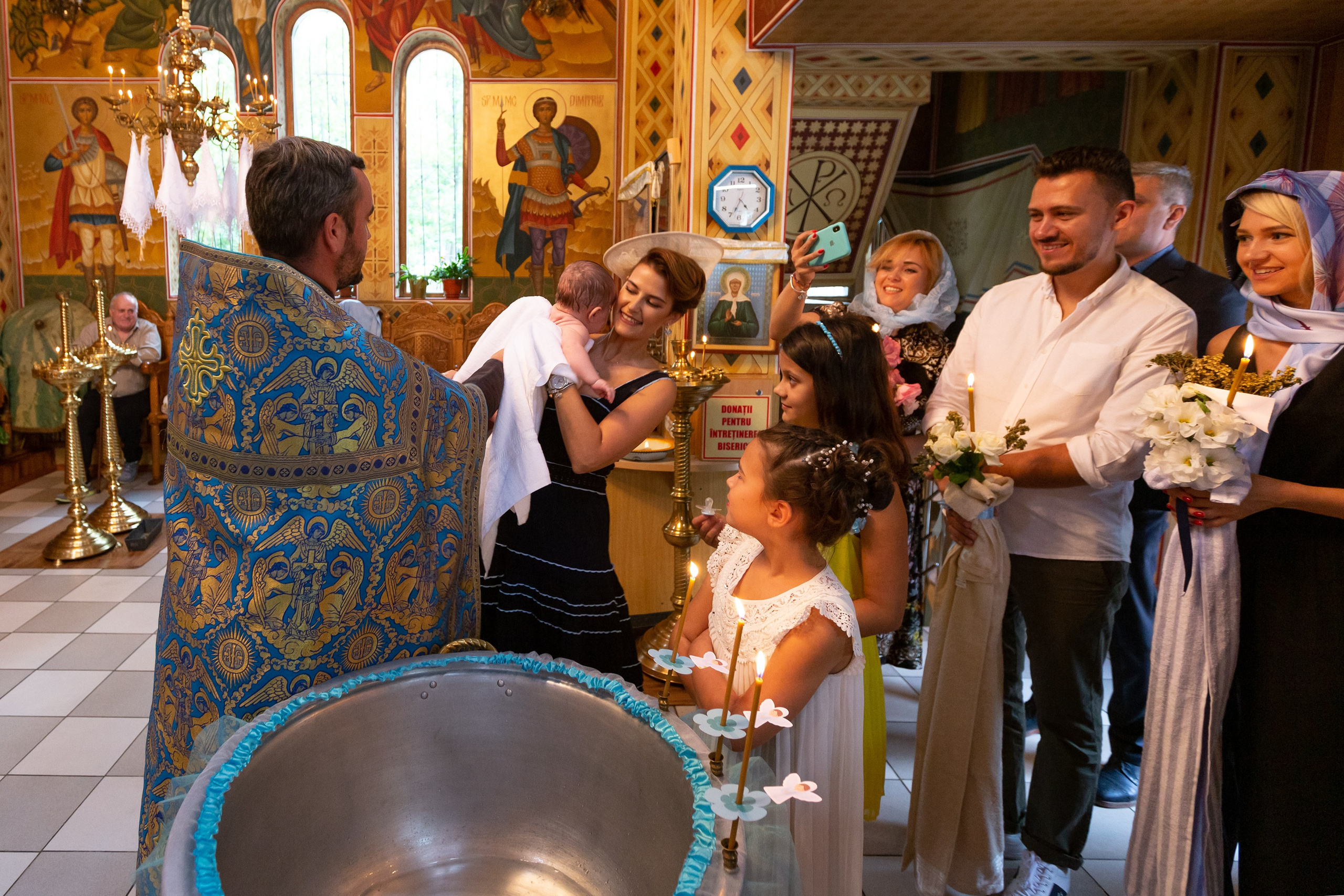 Крестины. Фотограф Кишинёв