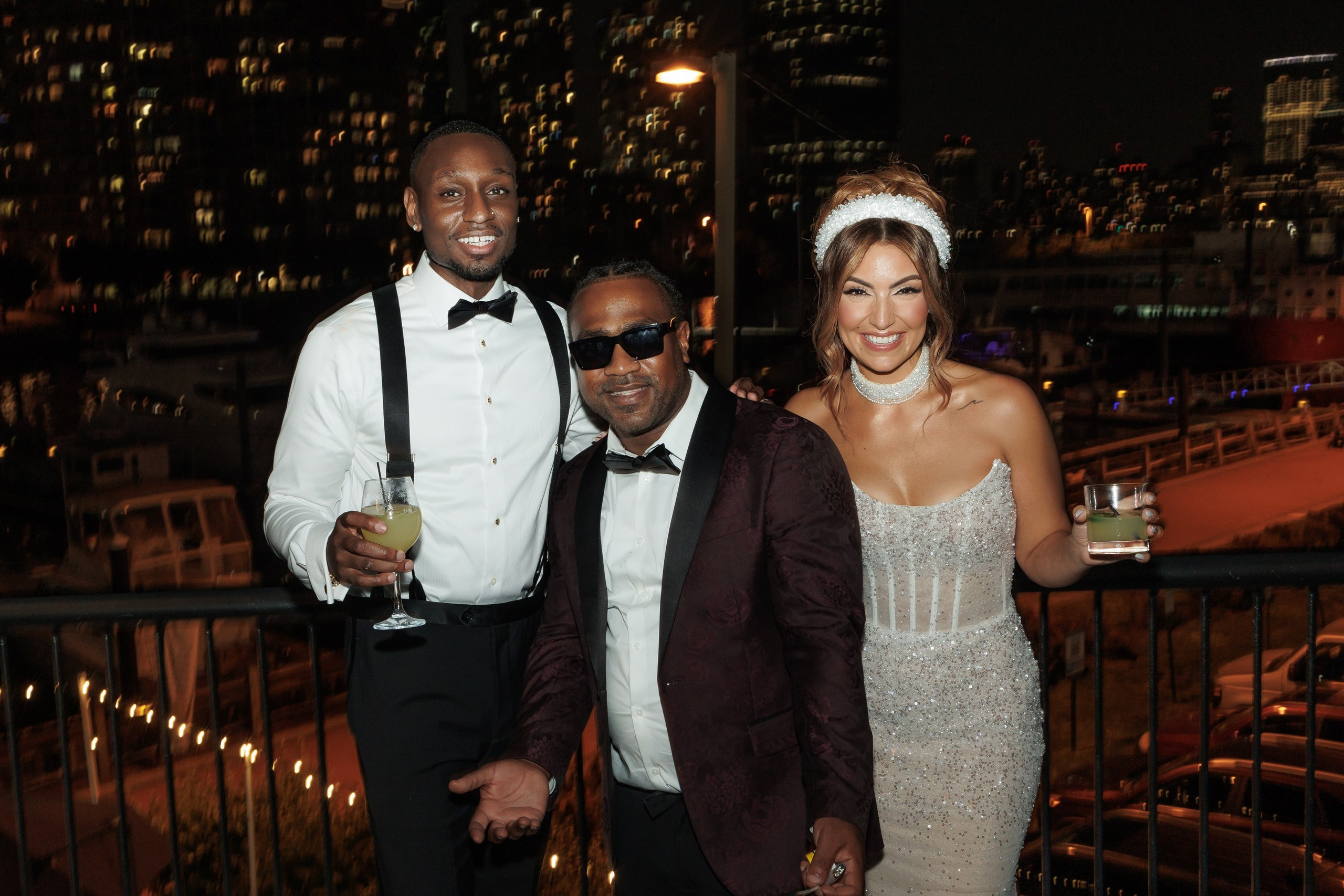 Briana & Kefim, Maritime Pars, Jersey City, NJ. Luxury Wedding Photography and Cinematography