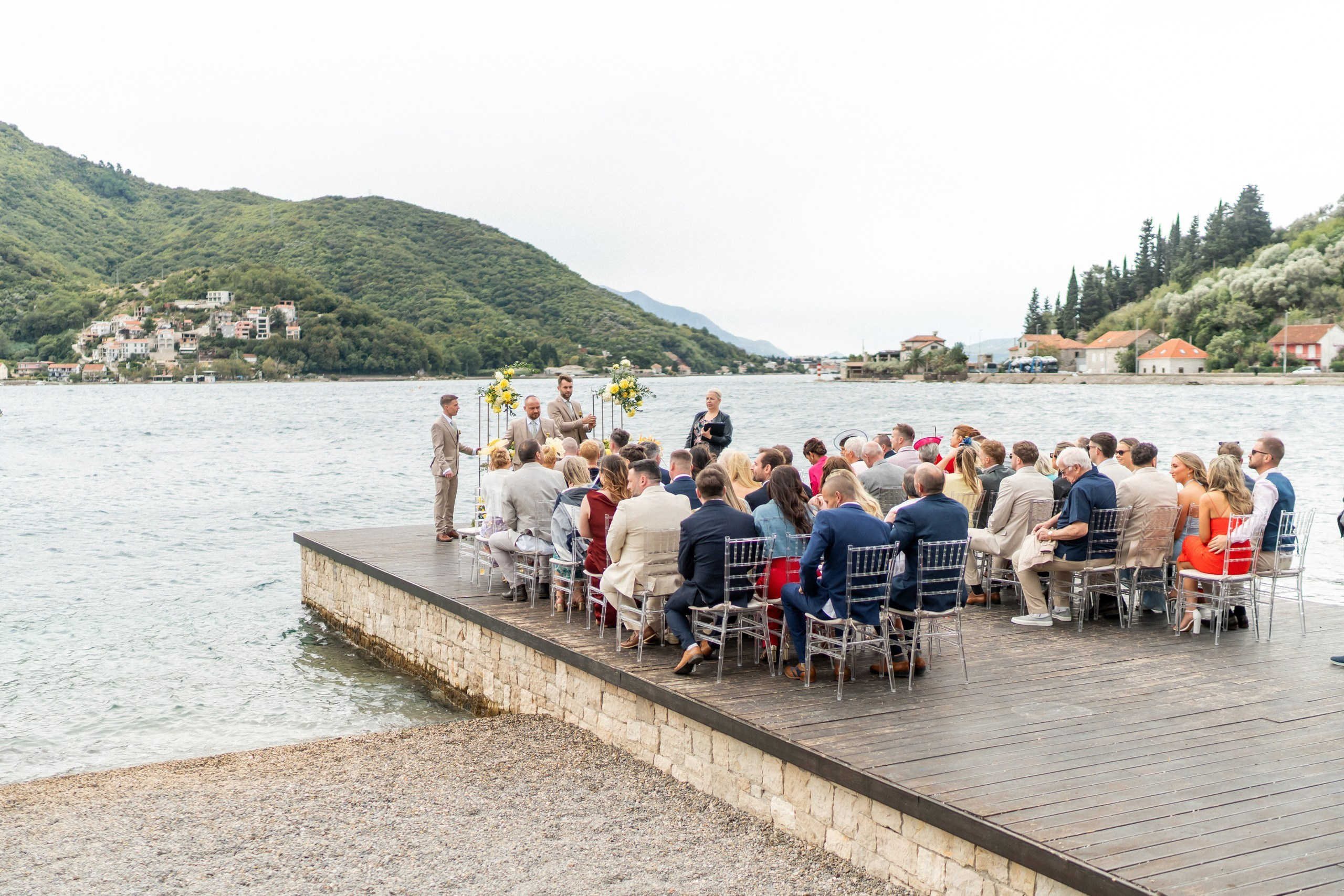 Bocasa Wedding Venue on the Bay of Kotor, Montenegro
