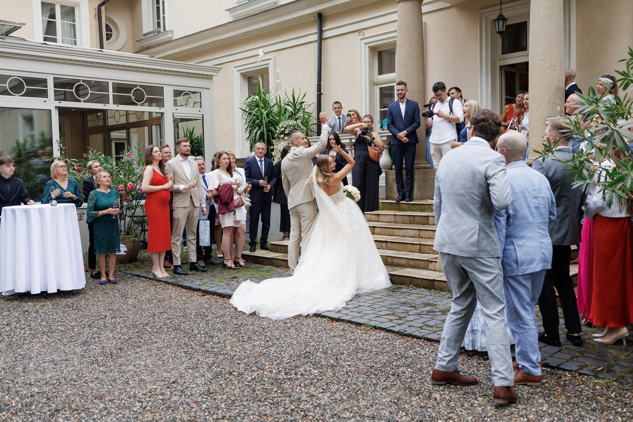 Kamila & Jorg. Dwor Sireakow. 26.07.2025. Fotograf ślubny i rodzinny w Krakowie Yana Klymova