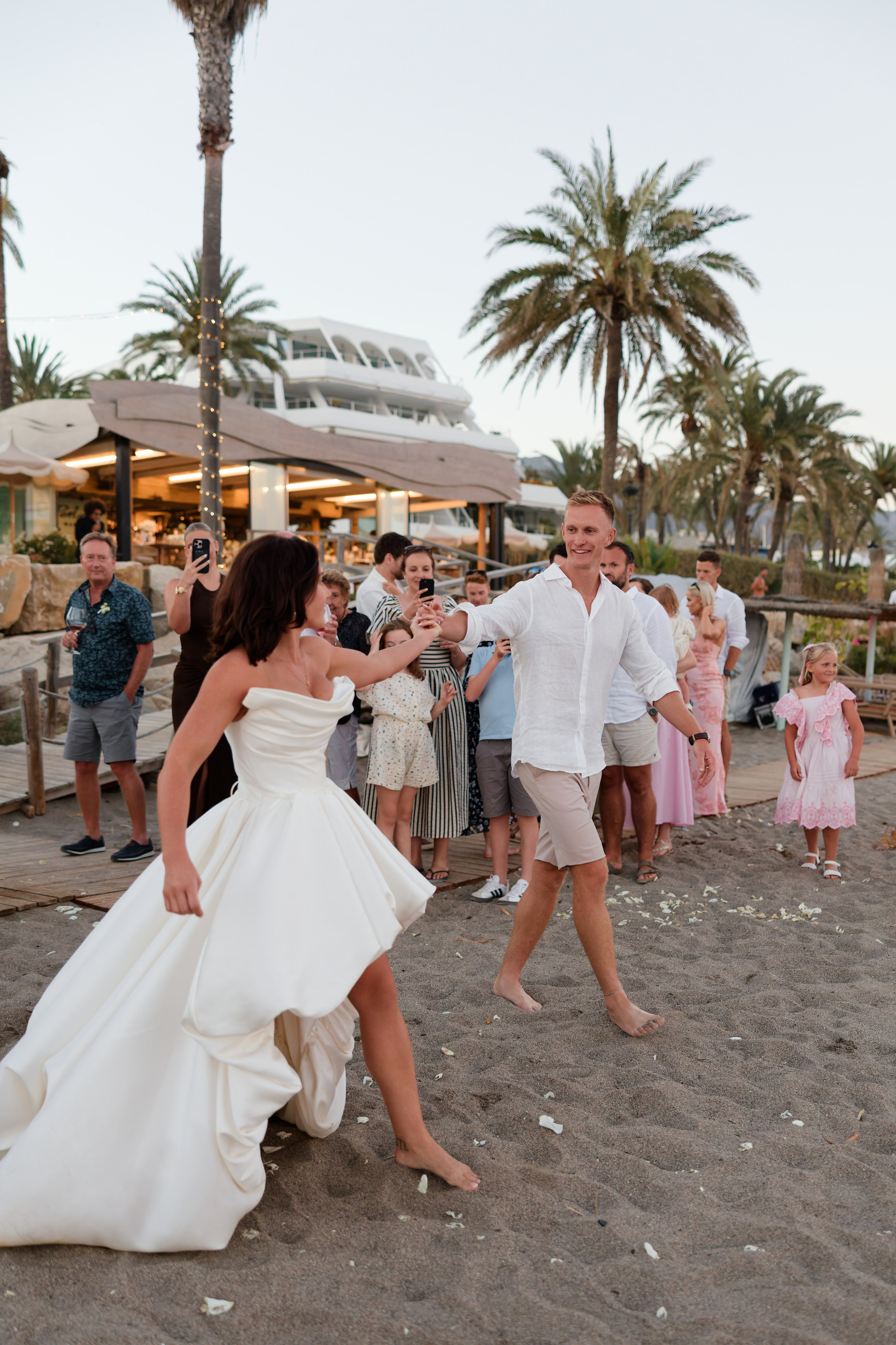 Beach Wedding in Marbella PREVIEW. Destination Wedding Photographer — Nikita Burtsev