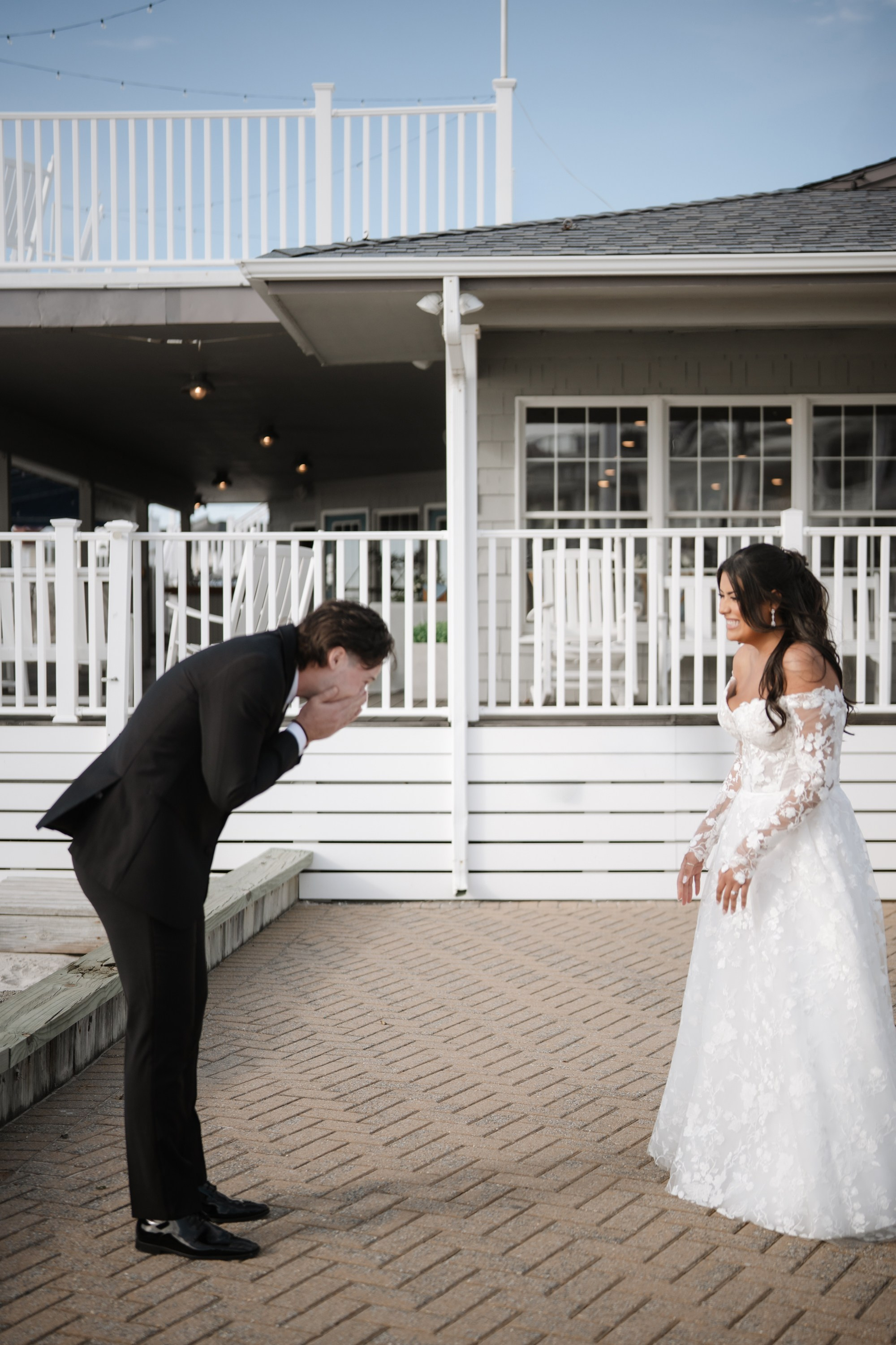 Christina and Ryan’s wedding. Long Beach Island, NJ. Portrait and wedding photographer in New York
