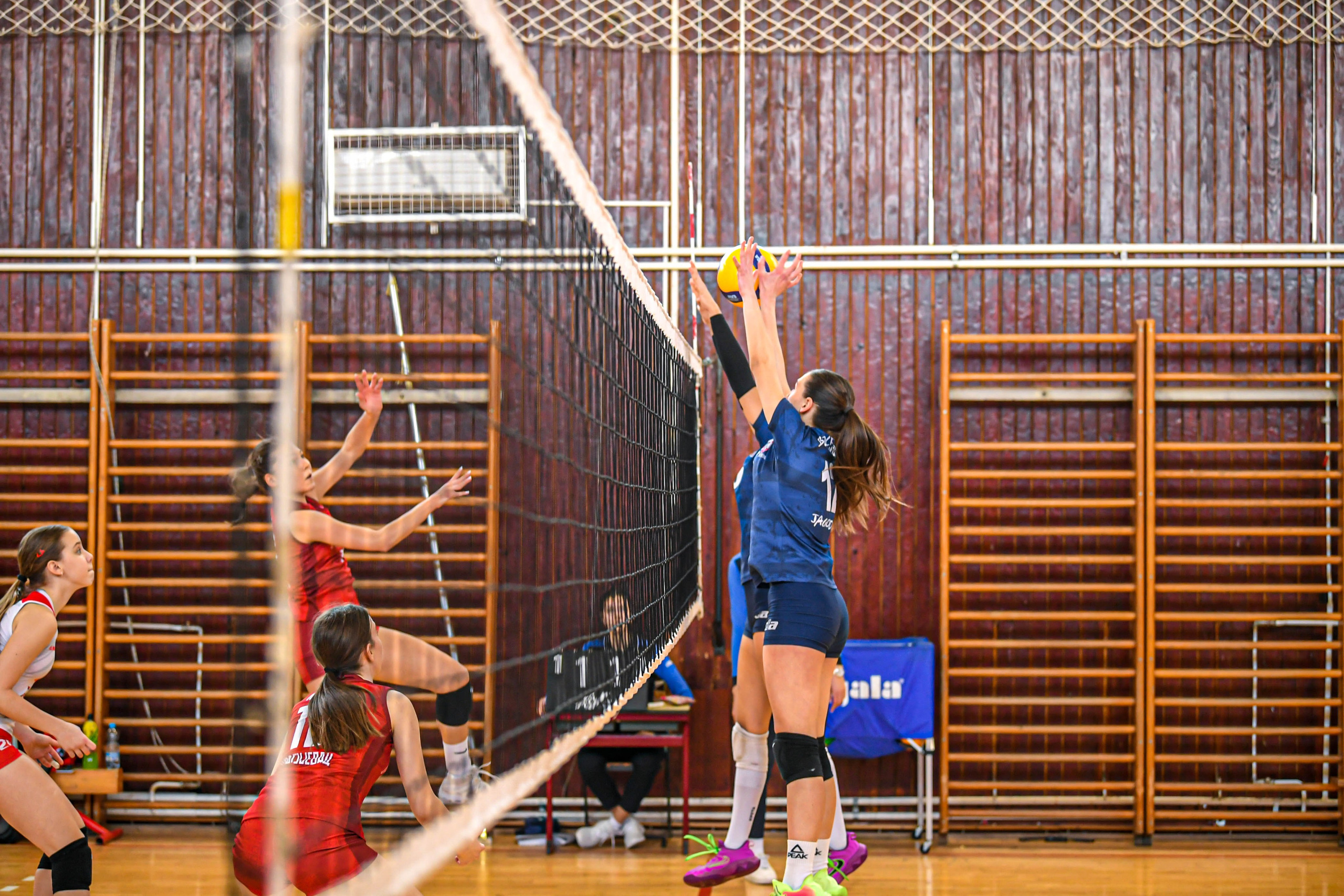 Odbojka 22.03.  Radnicki KG — BlockVolley JAG. Foto Simic Jagodina