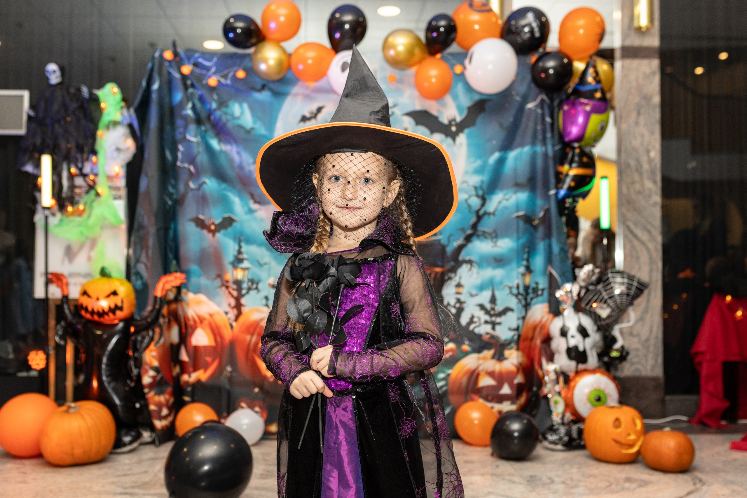 Leo dance studio Helloween 2025. Семейный и детский фотограф в Варшаве Мила Бобровская