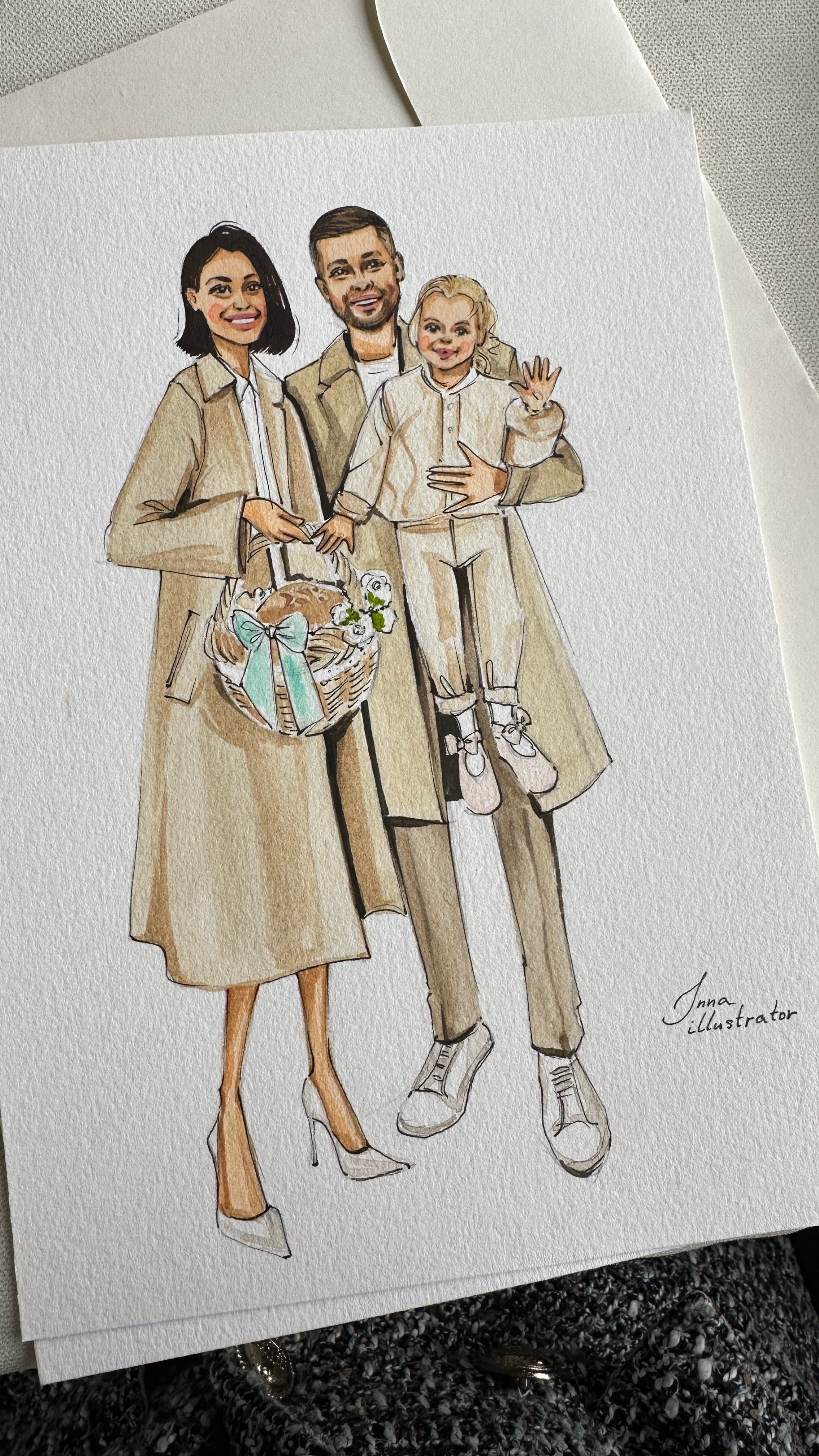 Live Sketching. InnaIllustrator