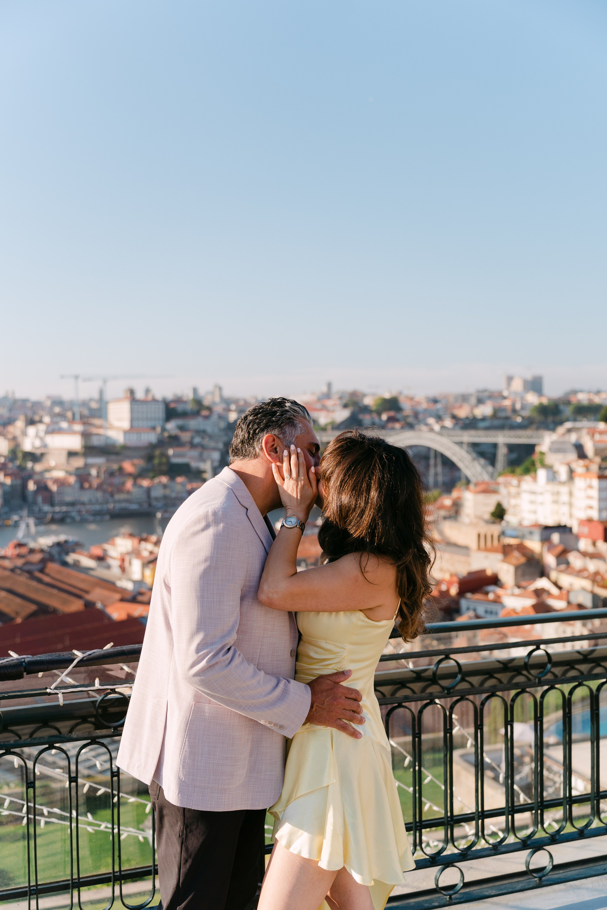 Wedding Proposal at Yeatman Hotel. Wedding and couple photographer in Porto