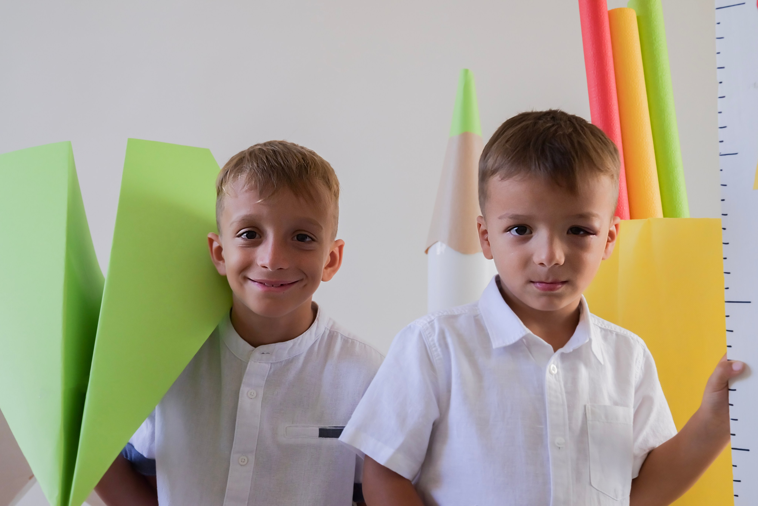 STEFANO&ANDREA - MINI FOTO SESSIONE DEI FRATELLI IL RITORNO A SCUOLA