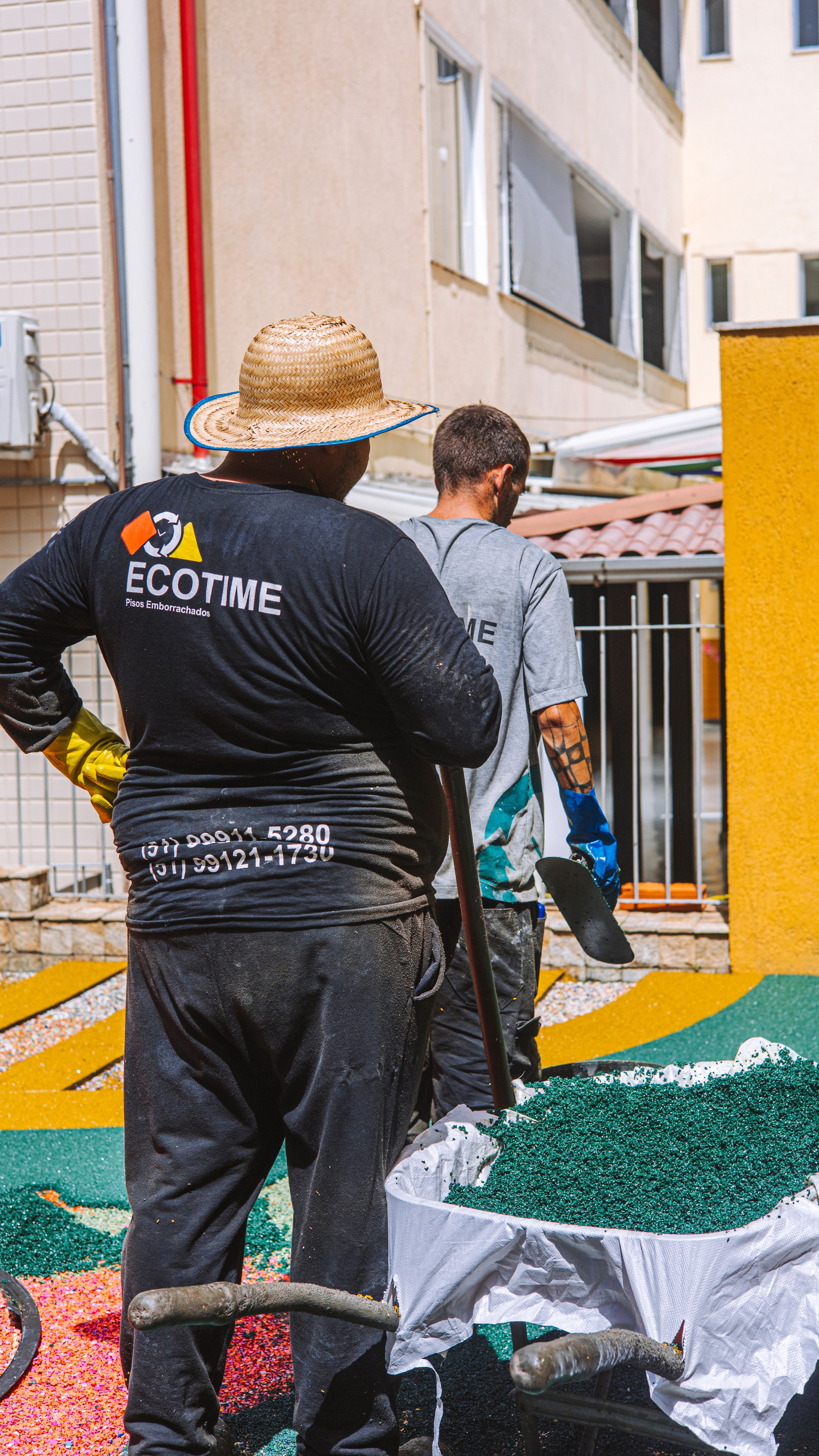 Ecotime Pisos Emborrachados. Caio Almeida