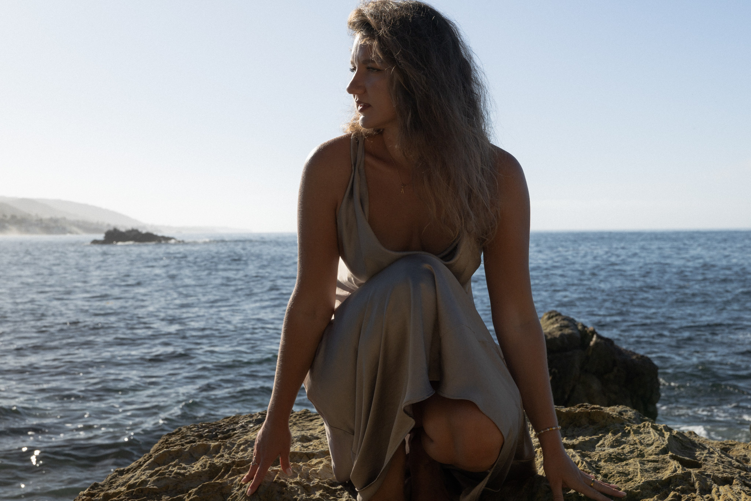 Svetlana at the Beach. Portrait, family, maternity & wedding photography & videography in SoCal Kseni Vibe