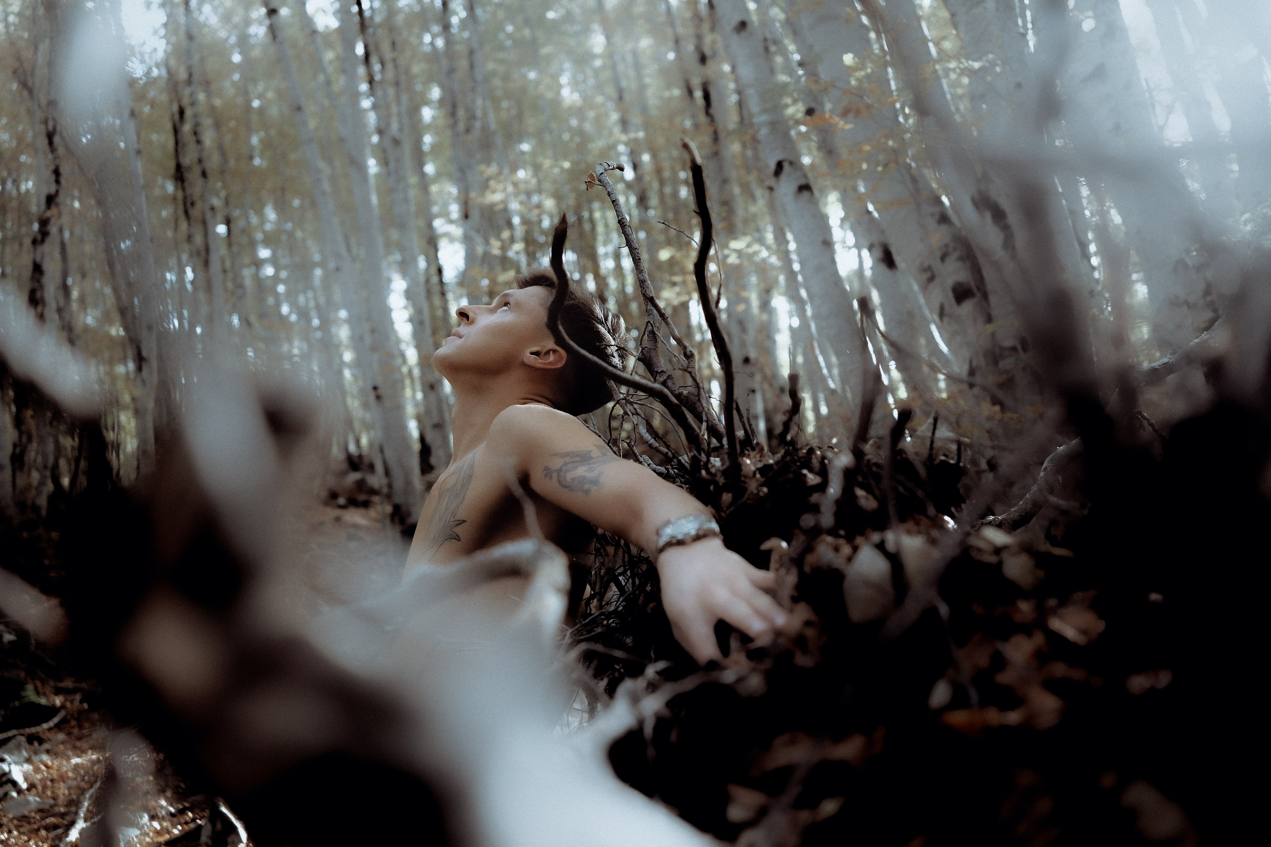 Nikita lost in the forest. Creative photographer in Madrid Anna Dvorianskaia