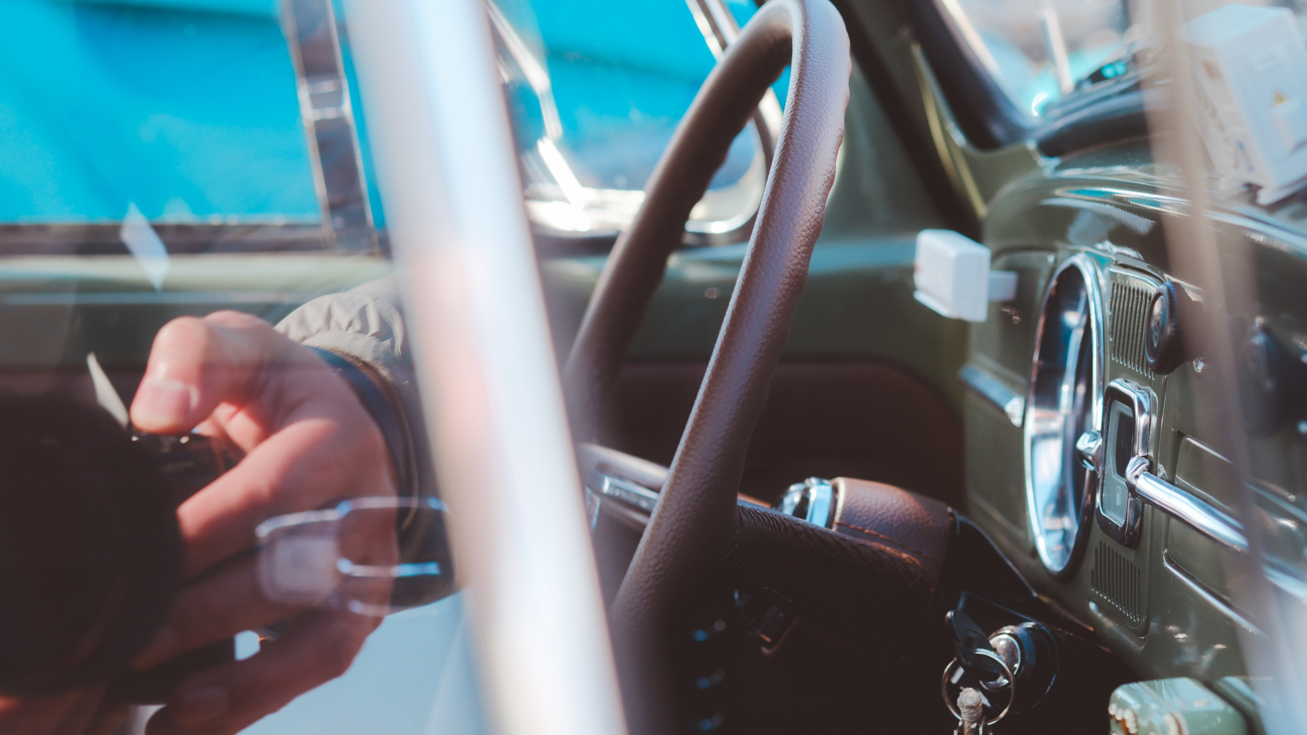 Ретро. Старый автомобиль немецкого производства