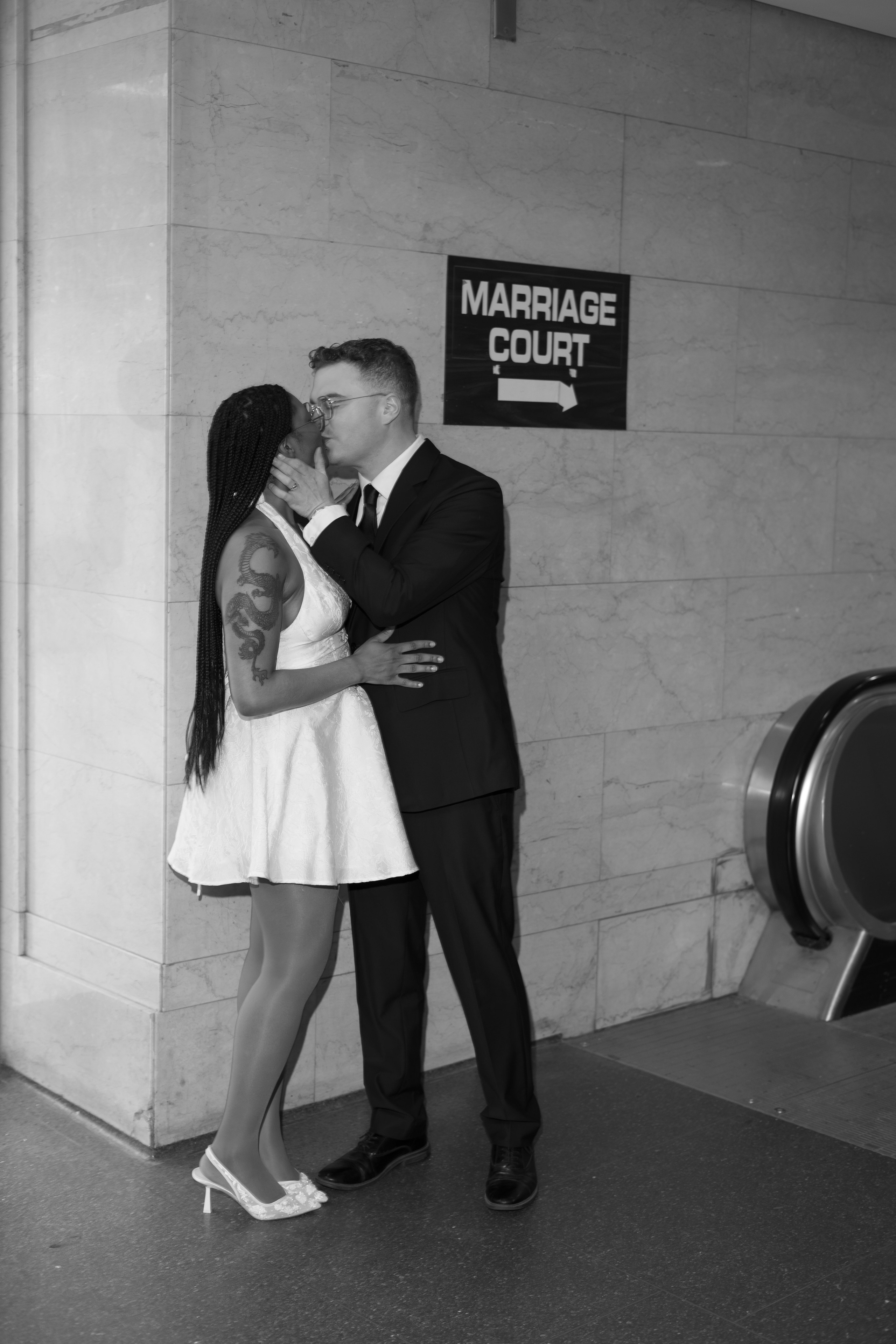 Chicago Courthouse Elopement | Jda & Rich. Chicago Wedding Photographer | Margarita Chudinova