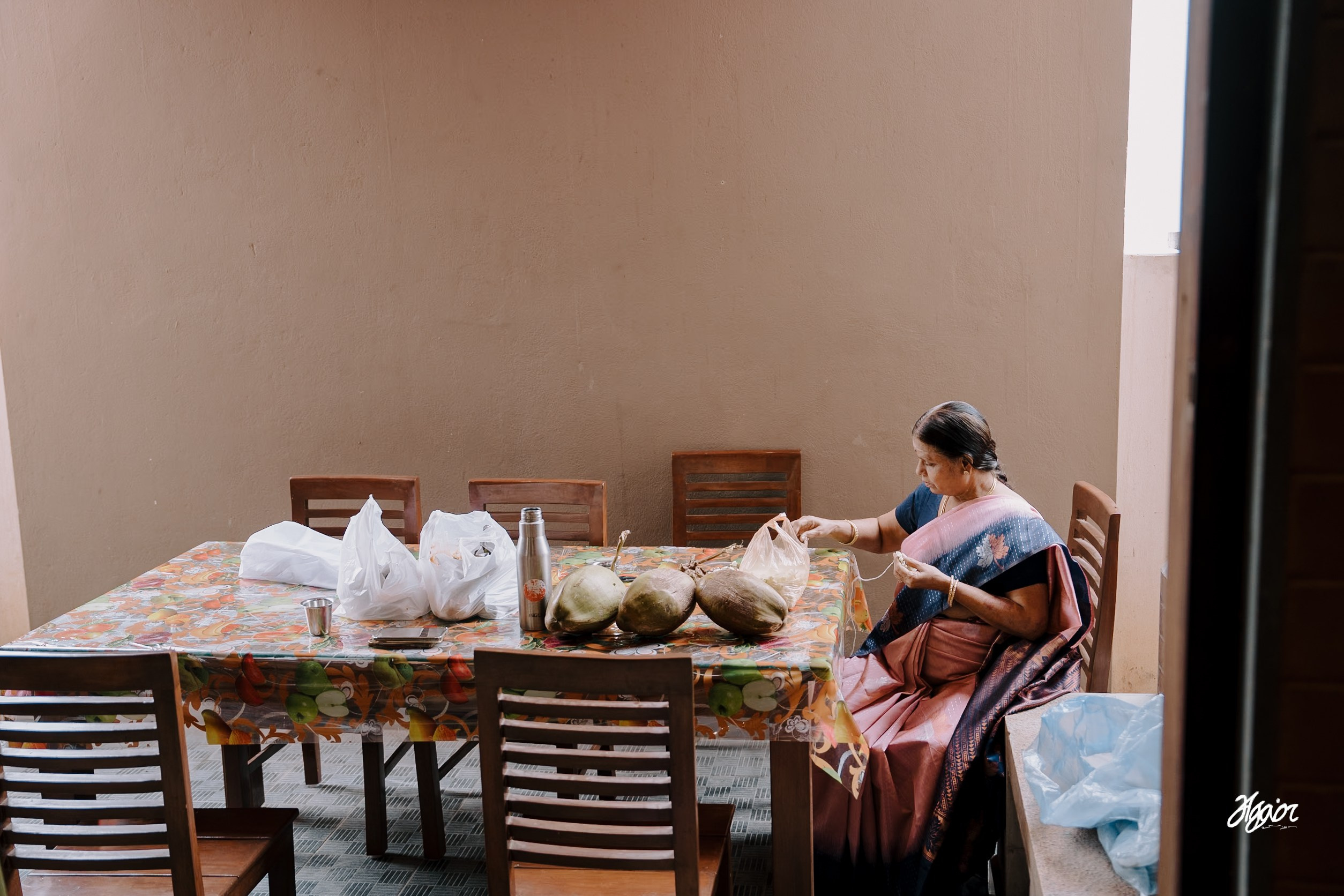 Wedding documentary photography in Pondicherry. Agam Vizha