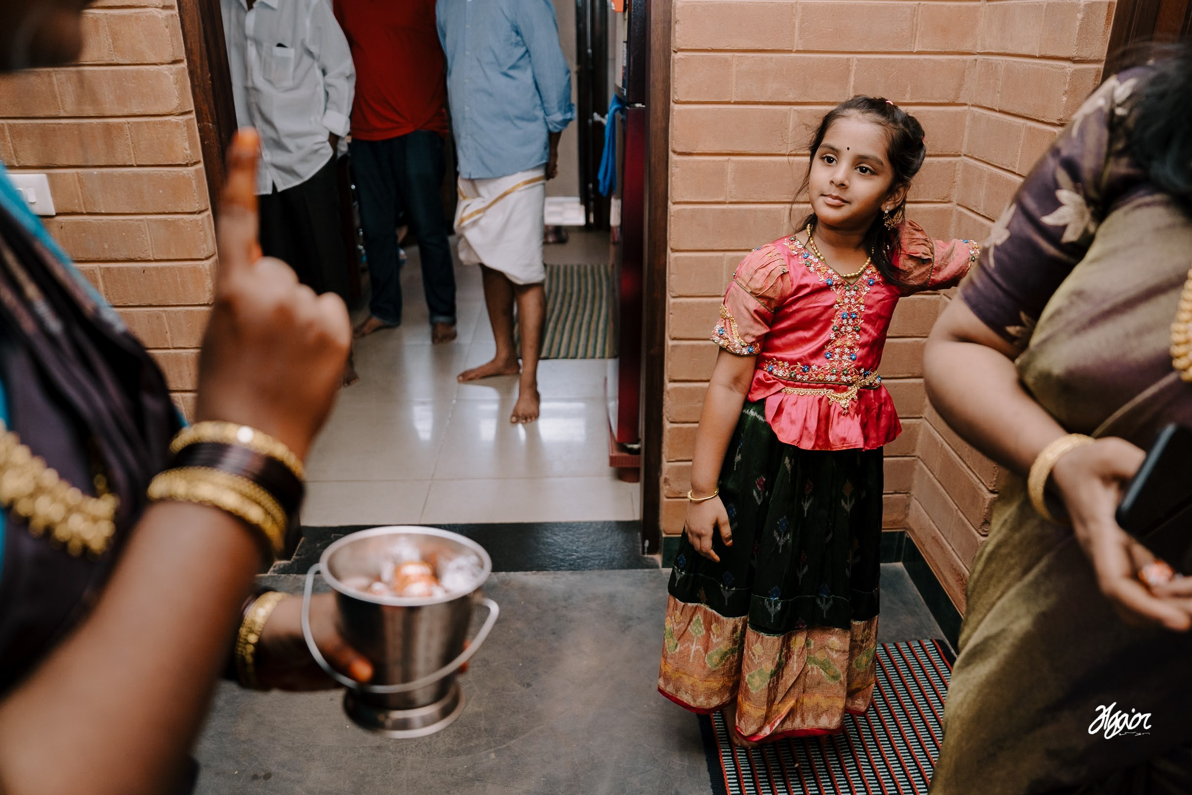 Wedding documentary photography in Pondicherry. Agam Vizha