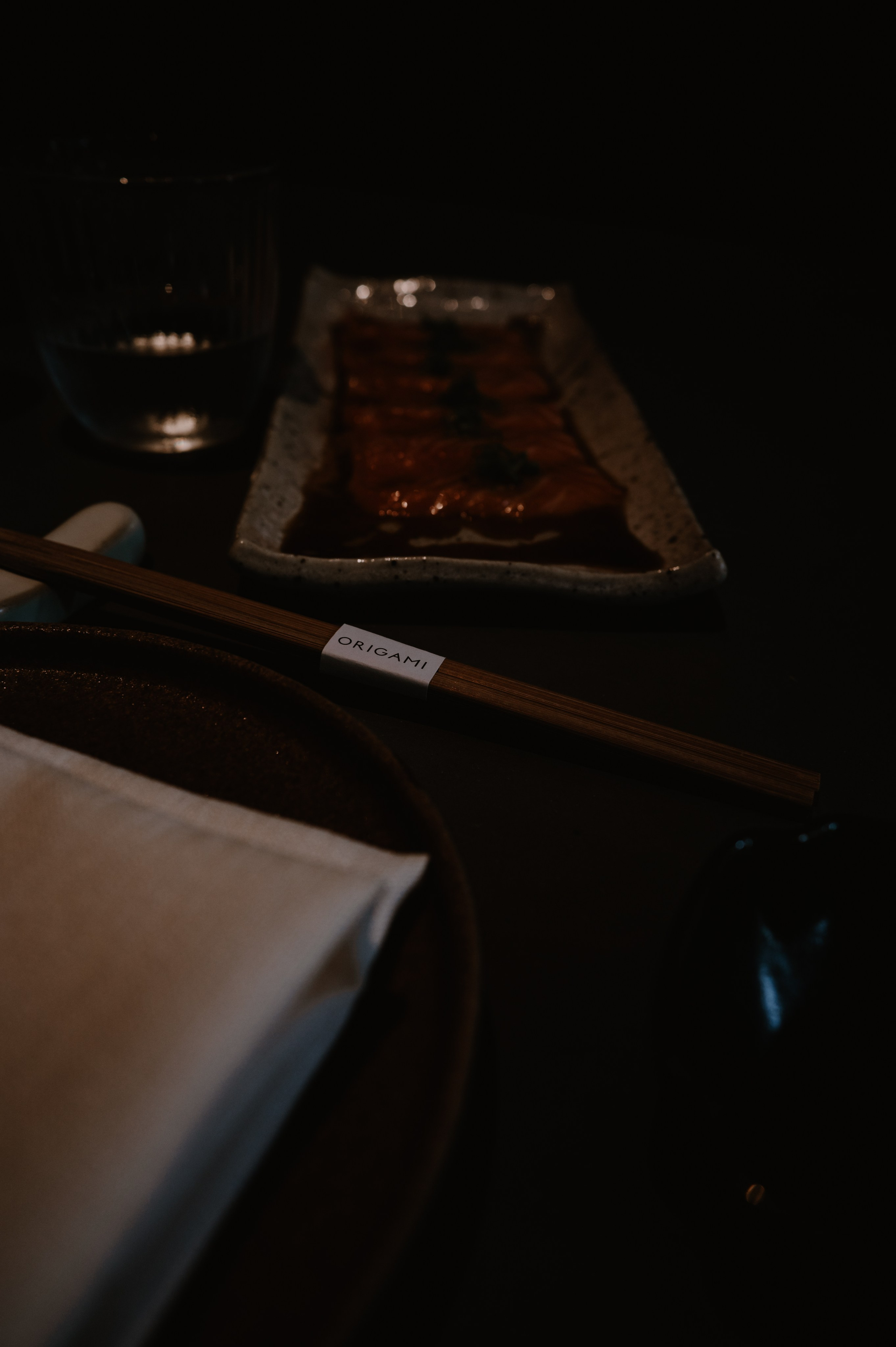 Origami sushi in Dubai. ANNA-MARIA PHOTO CONTENT CREATOR — photographer, aesthete, artist, and visual expert for Instagram in Prague