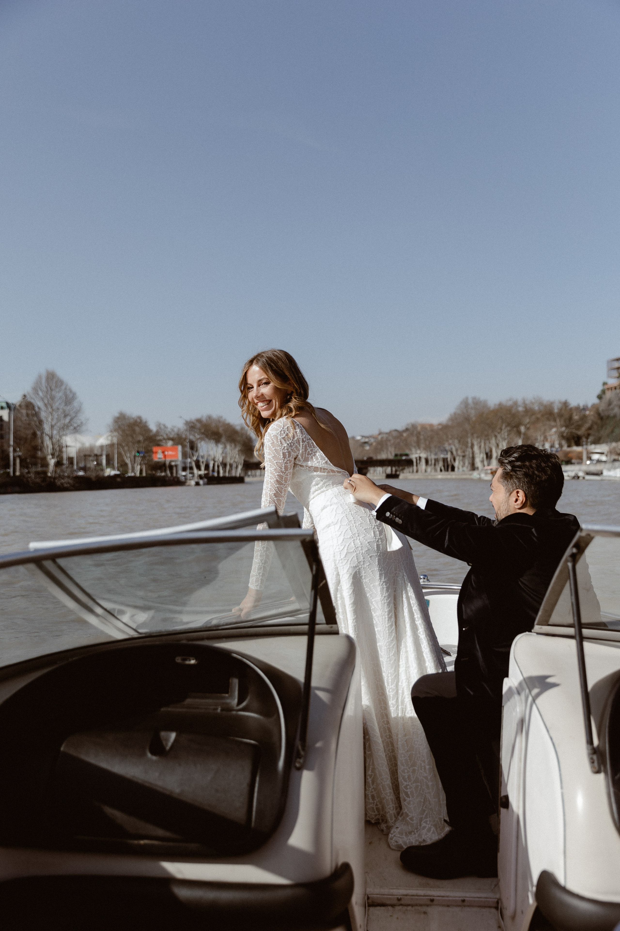 Boat/Прогулка на катере. Photographer Anna Nazarenko