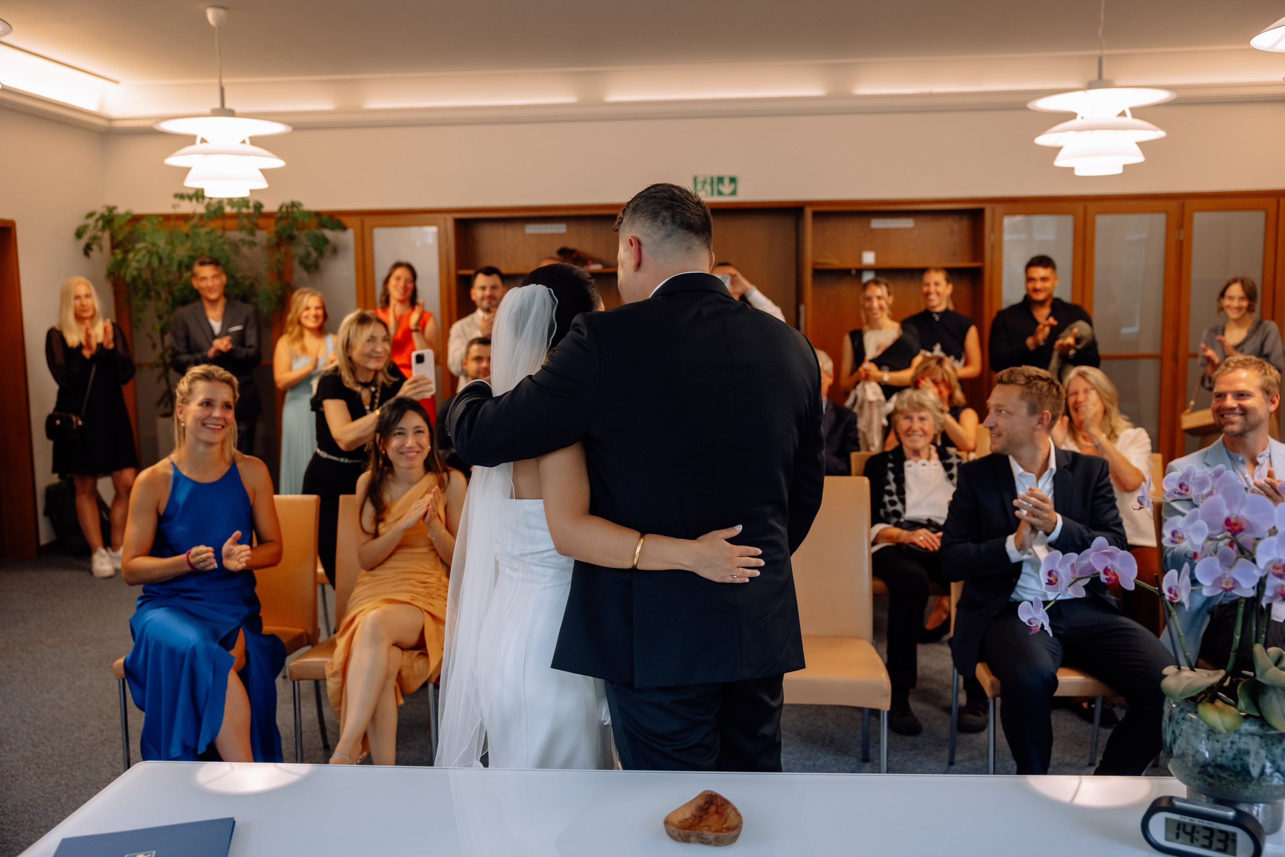 Hochzeit im Standesamt Mandlstraße München | Mauke Fotografie