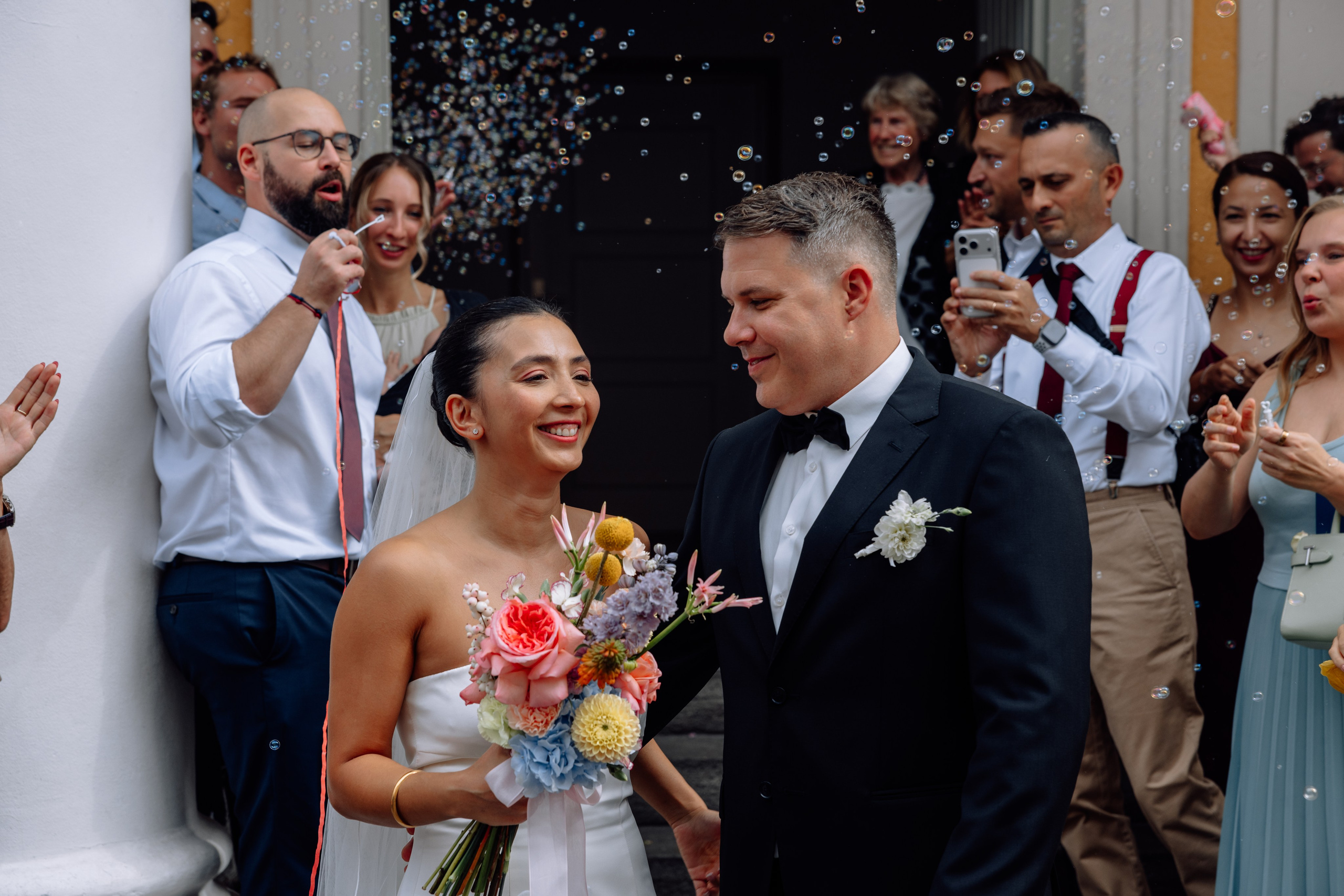 Hochzeit im Standesamt Mandlstraße München | Mauke Fotografie