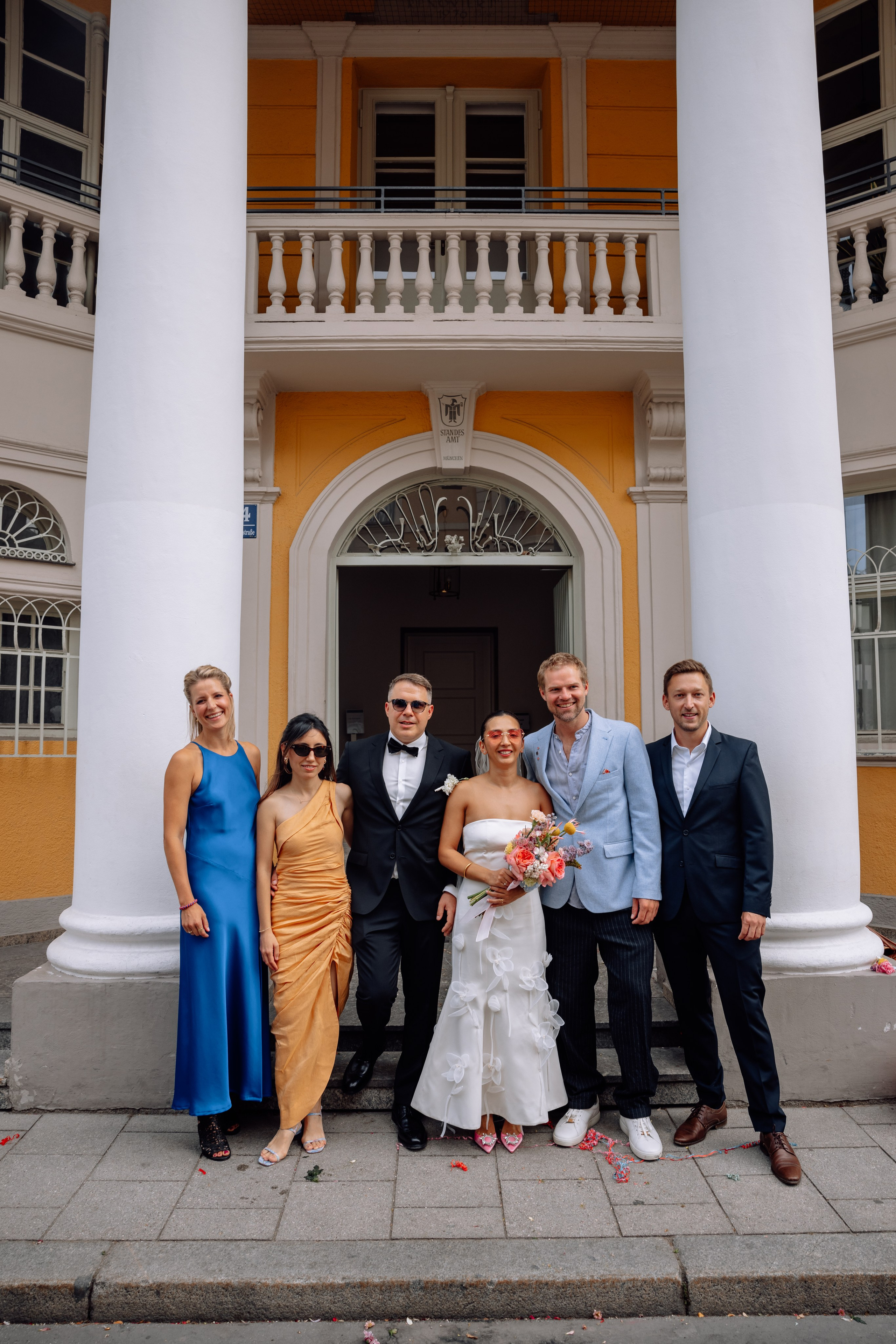 Hochzeit im Standesamt Mandlstraße München | Mauke Fotografie