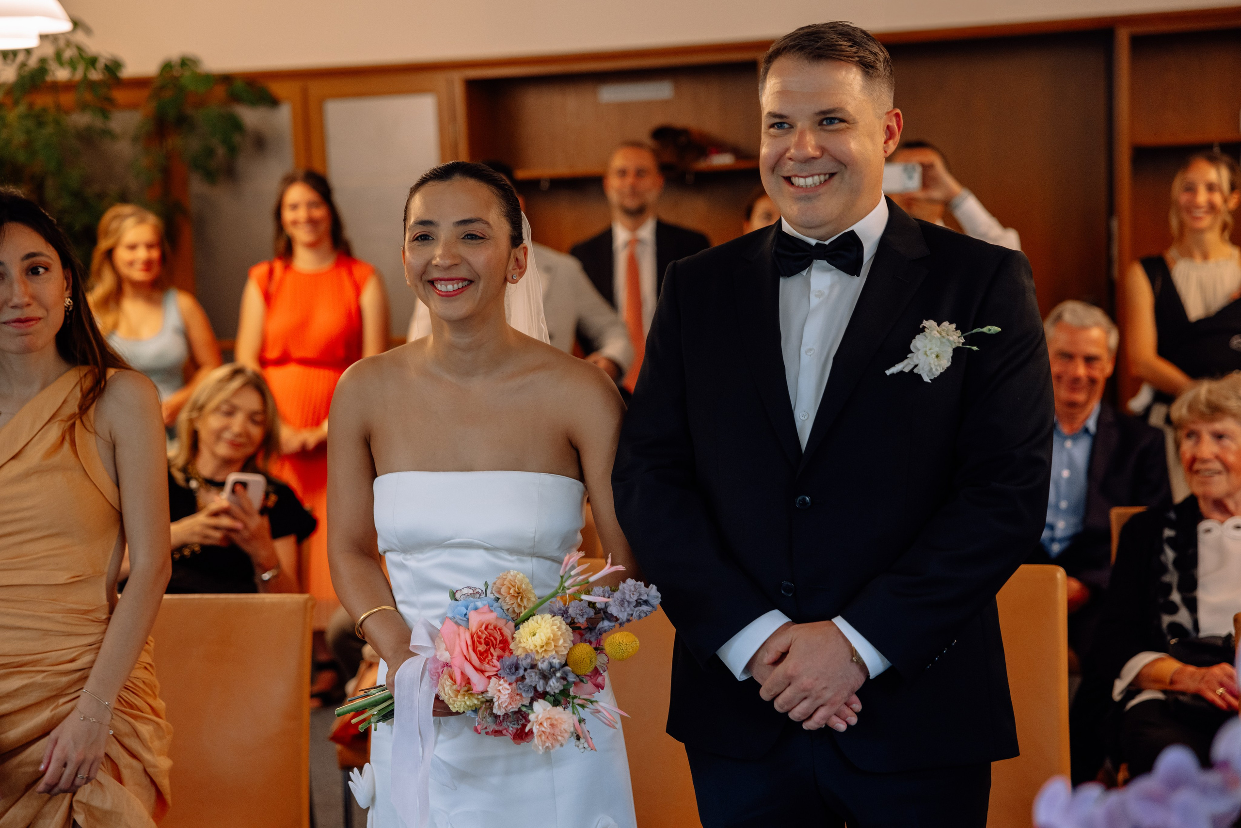 Hochzeit im Standesamt Mandlstraße München | Mauke Fotografie