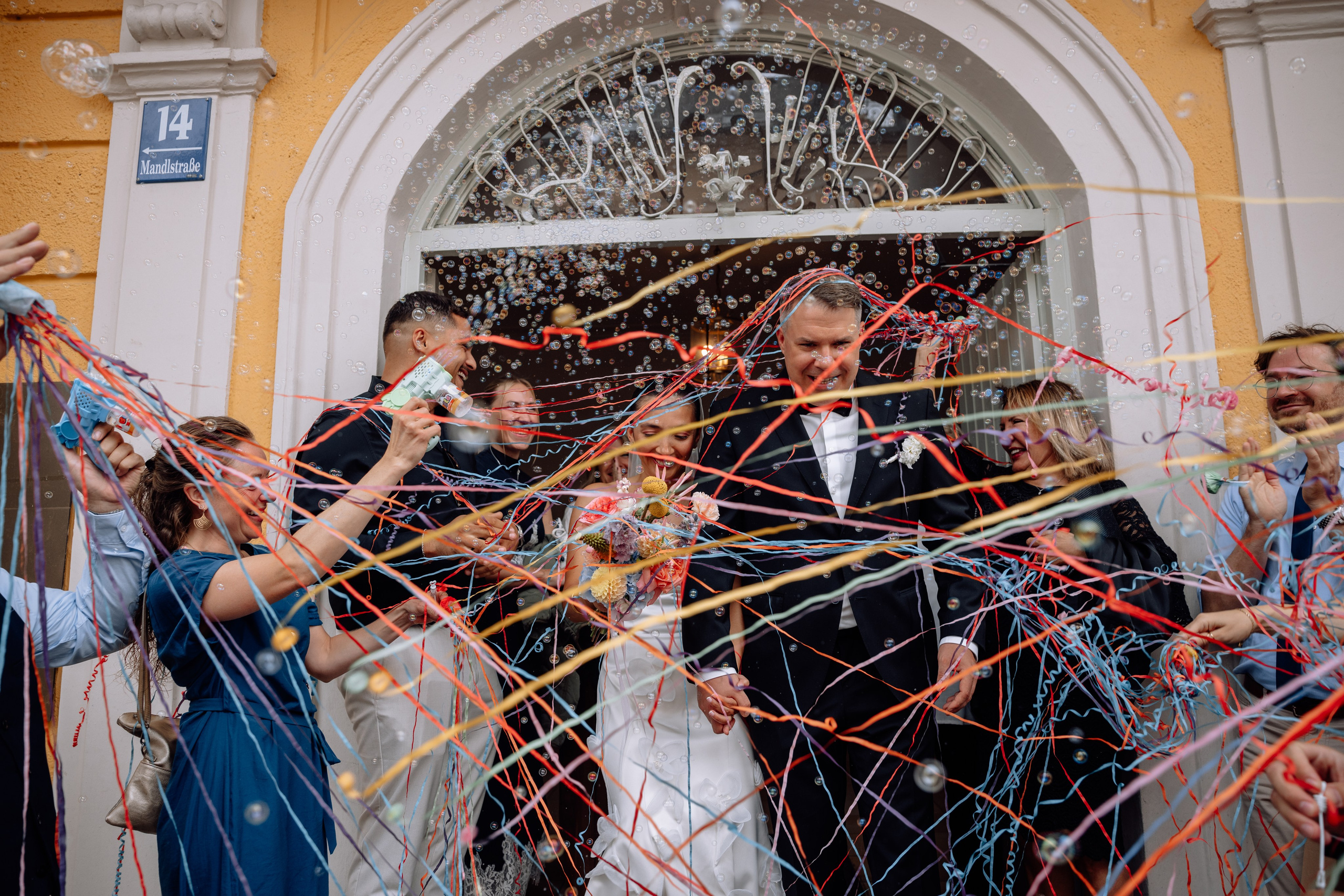 Hochzeit im Standesamt Mandlstraße München | Mauke Fotografie