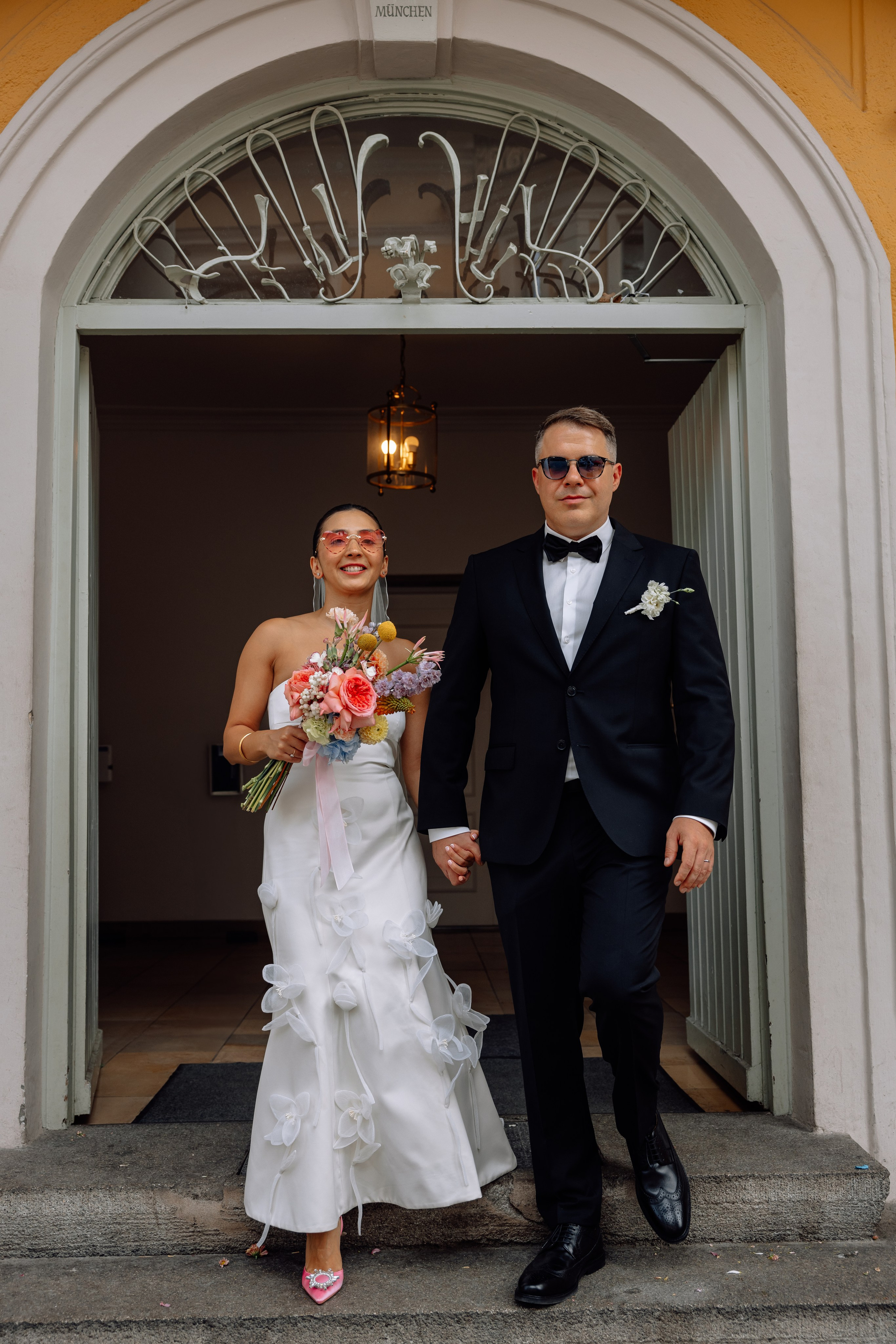 Hochzeit im Standesamt Mandlstraße München | Mauke Fotografie