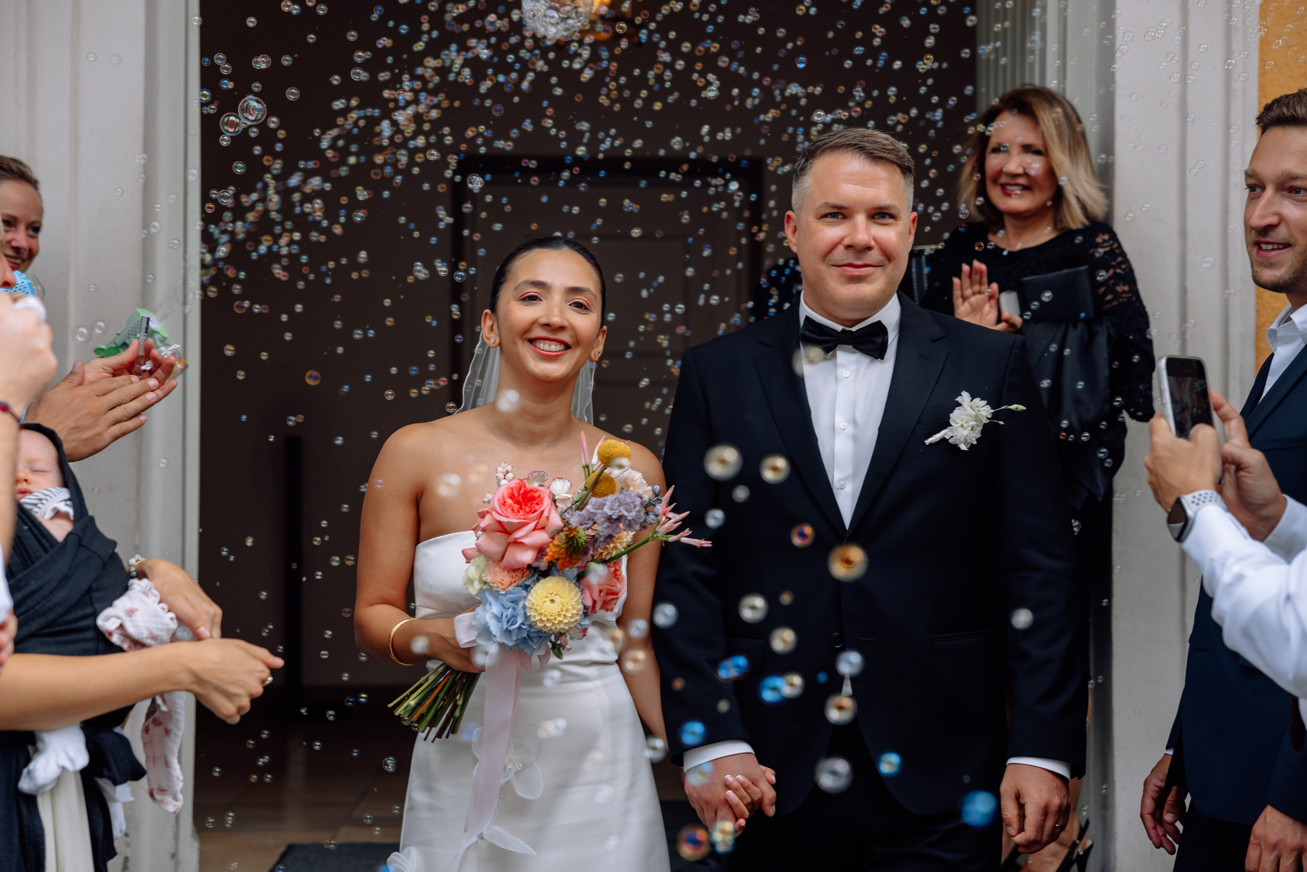 Hochzeit im Standesamt Mandlstraße München | Mauke Fotografie
