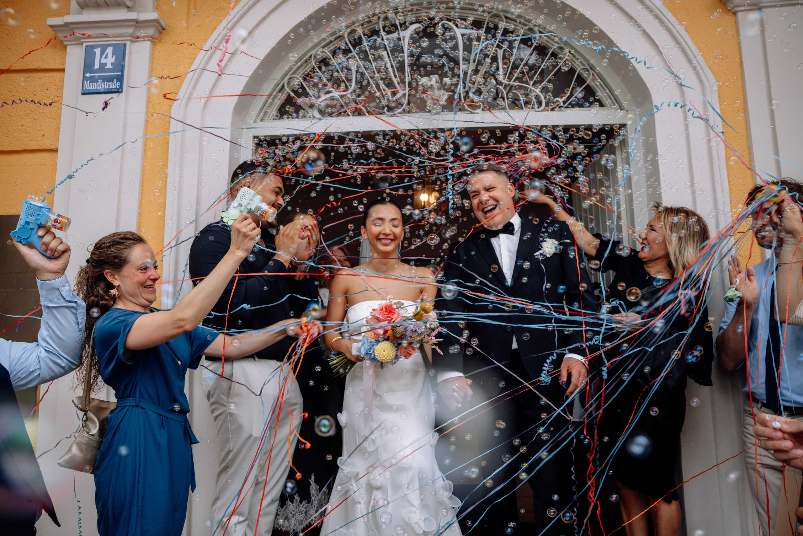 Hochzeit im Standesamt Mandlstraße München | Mauke Fotografie