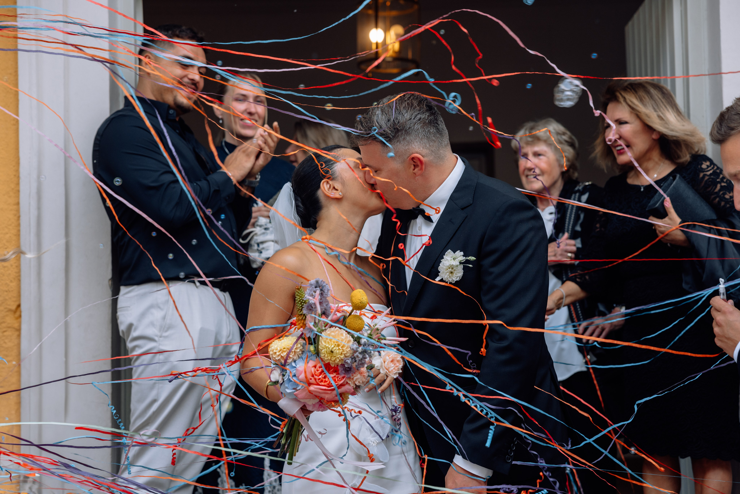Hochzeit im Standesamt Mandlstraße München | Mauke Fotografie