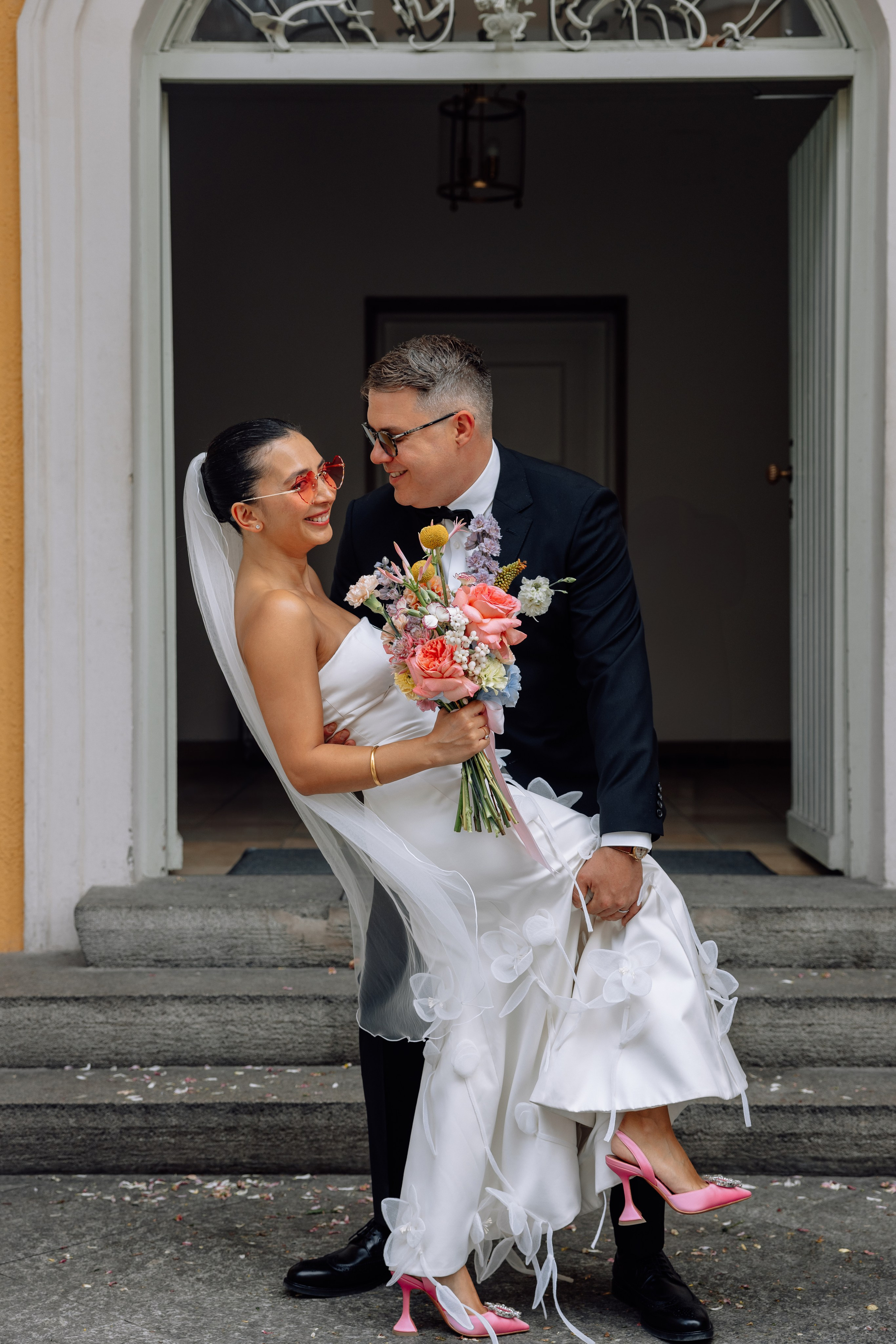 Hochzeit im Standesamt Mandlstraße München | Mauke Fotografie