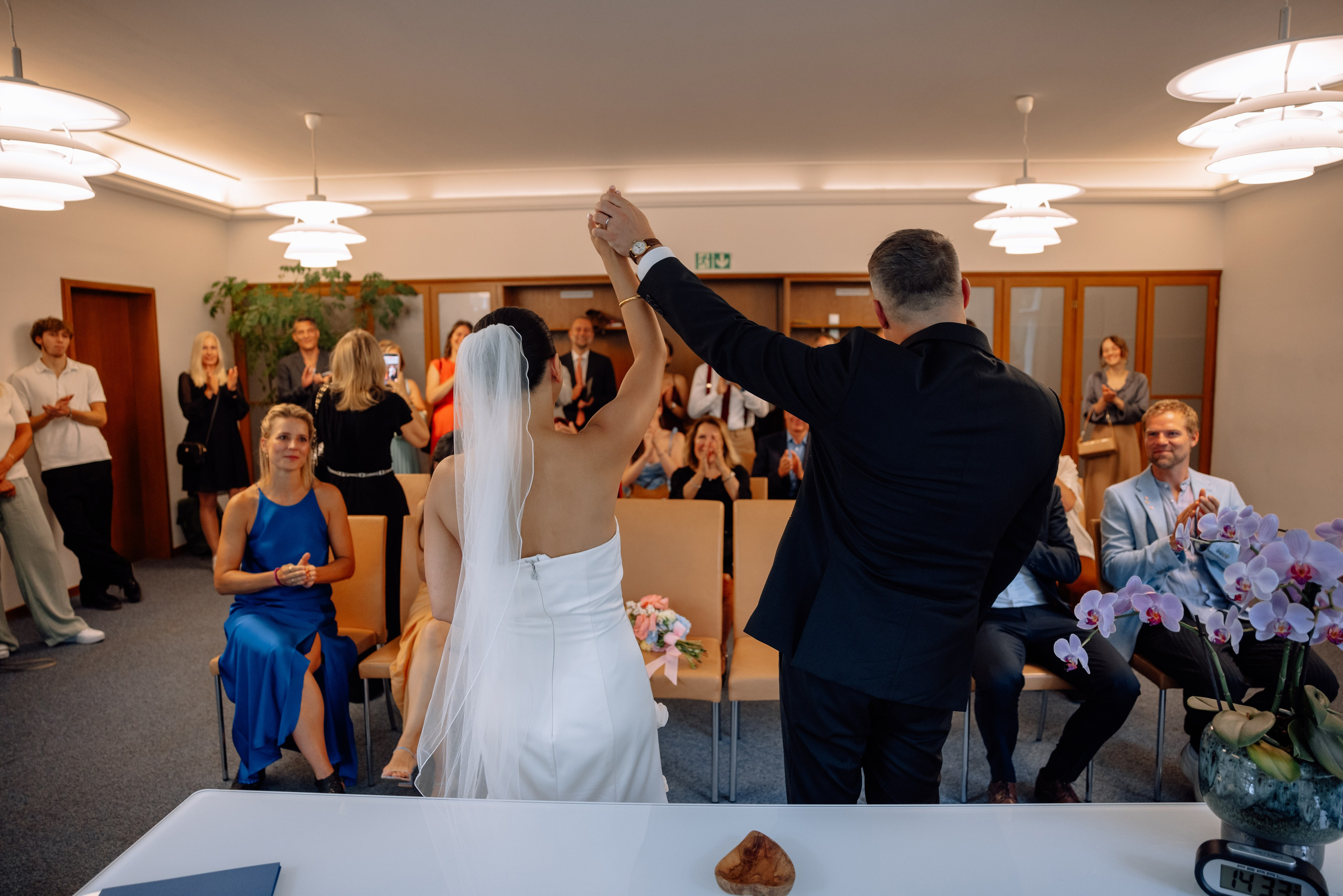 Hochzeit im Standesamt Mandlstraße München | Mauke Fotografie
