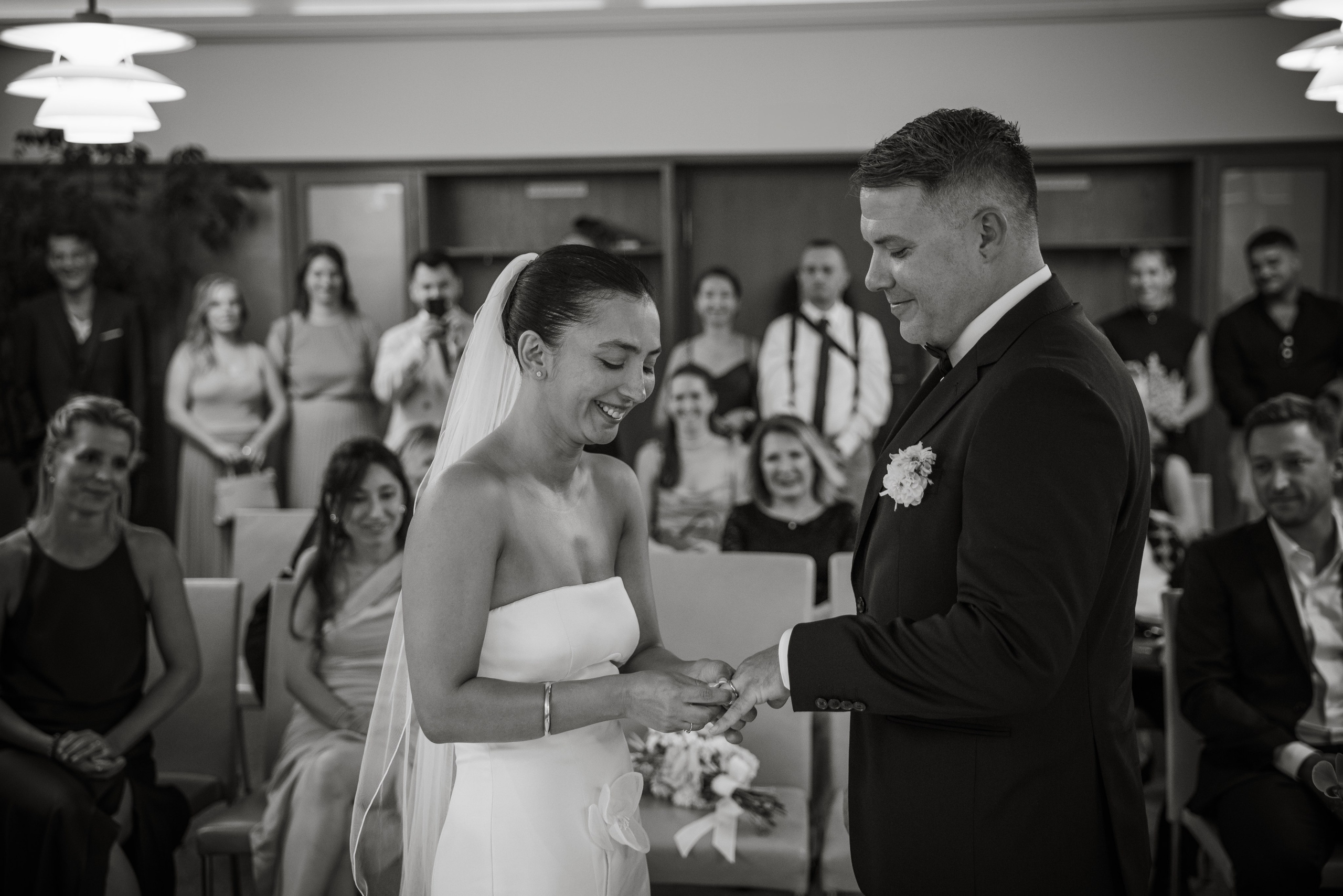 Hochzeit im Standesamt Mandlstraße München | Mauke Fotografie