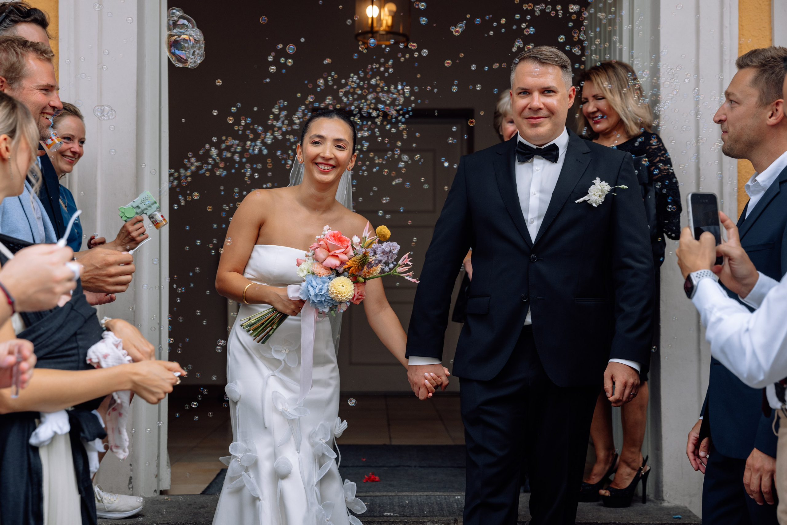 Hochzeit im Standesamt Mandlstraße München | Mauke Fotografie