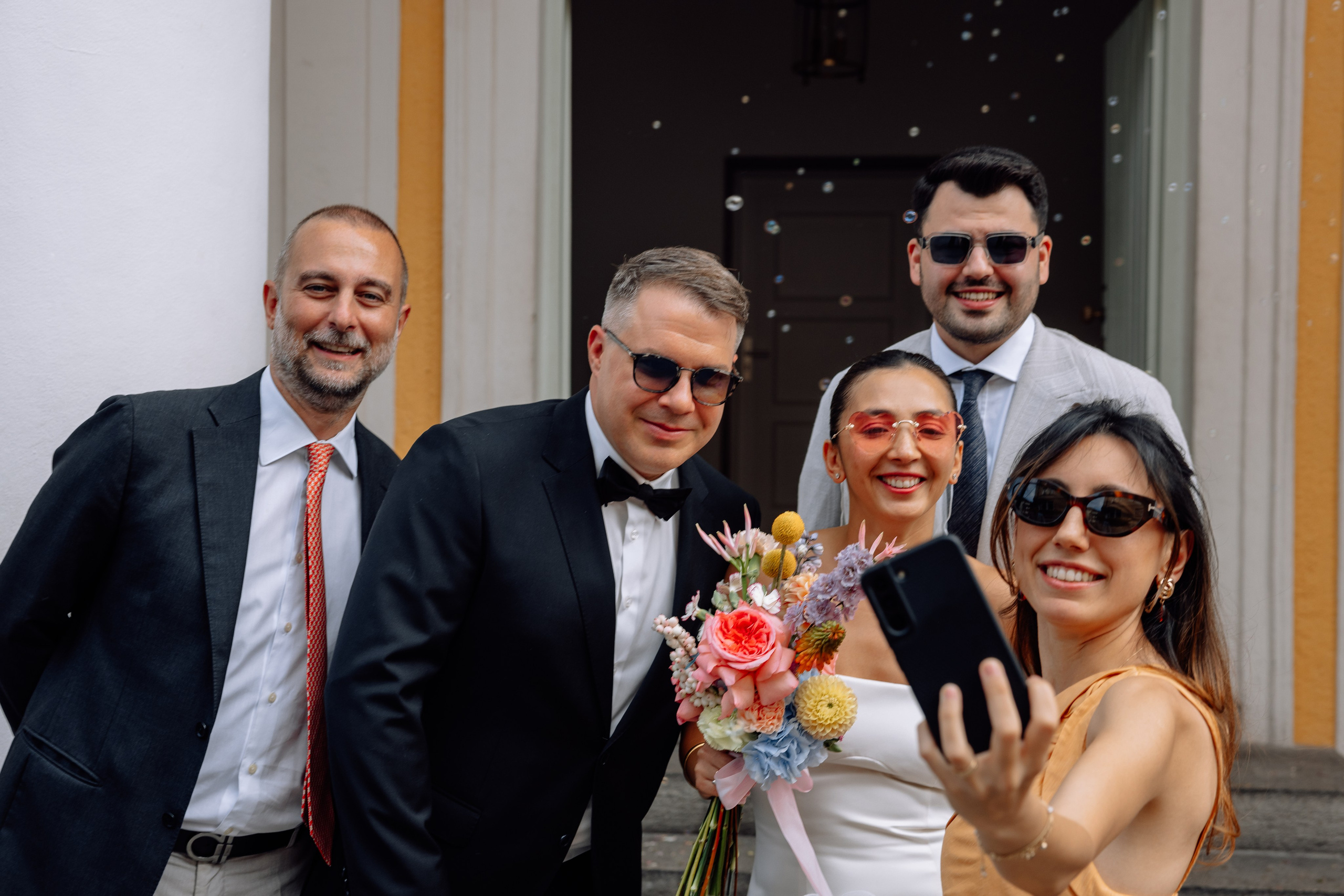 Hochzeit im Standesamt Mandlstraße München | Mauke Fotografie