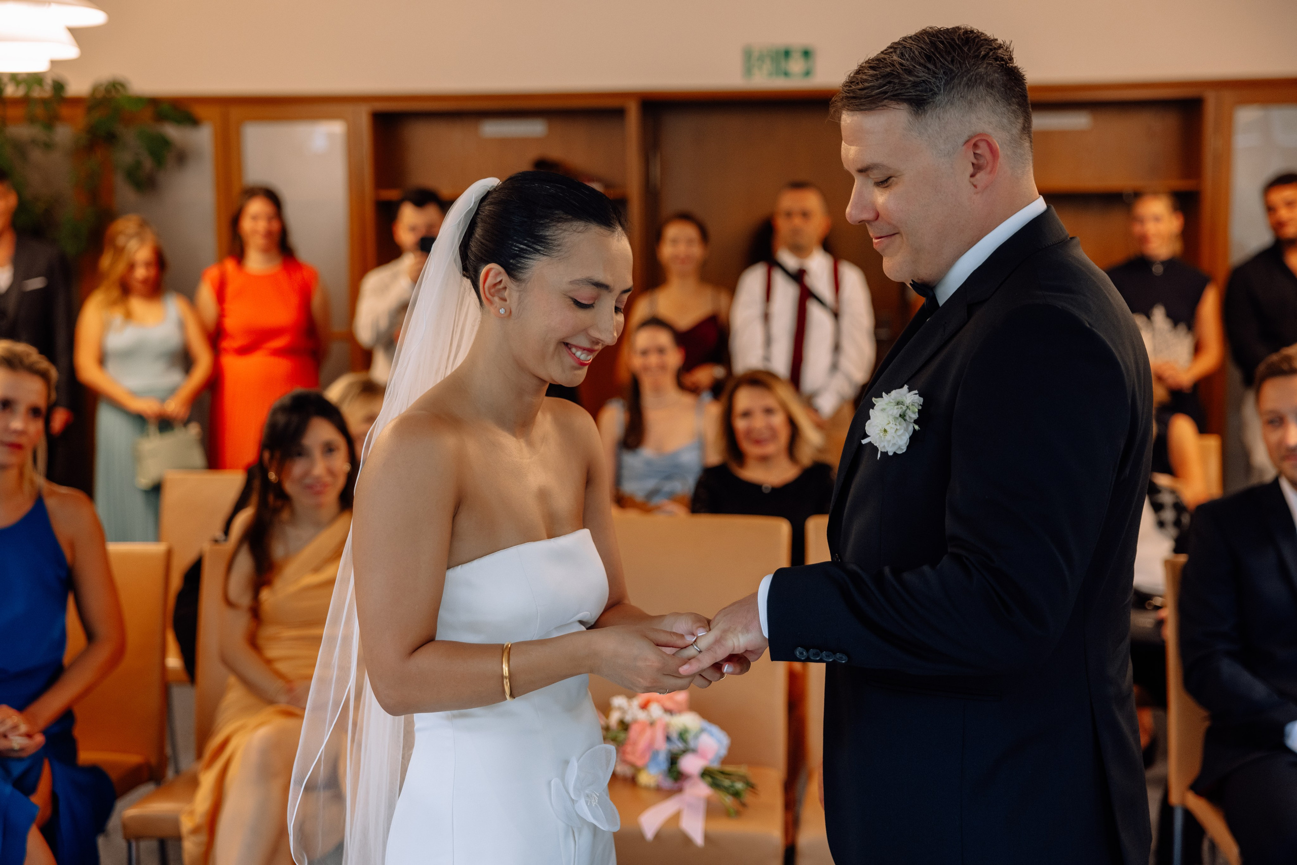 Hochzeit im Standesamt Mandlstraße München | Mauke Fotografie