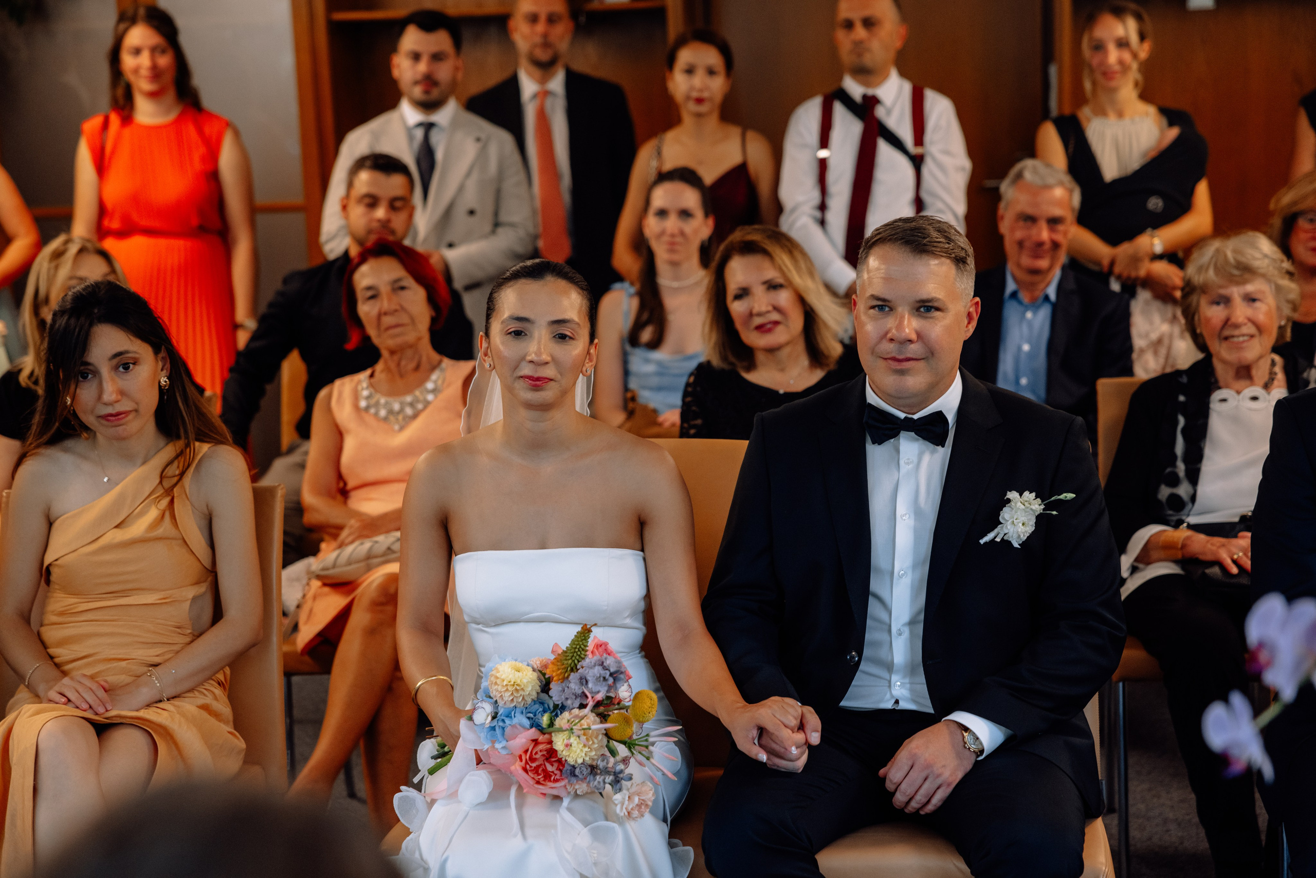 Hochzeit im Standesamt Mandlstraße München | Mauke Fotografie