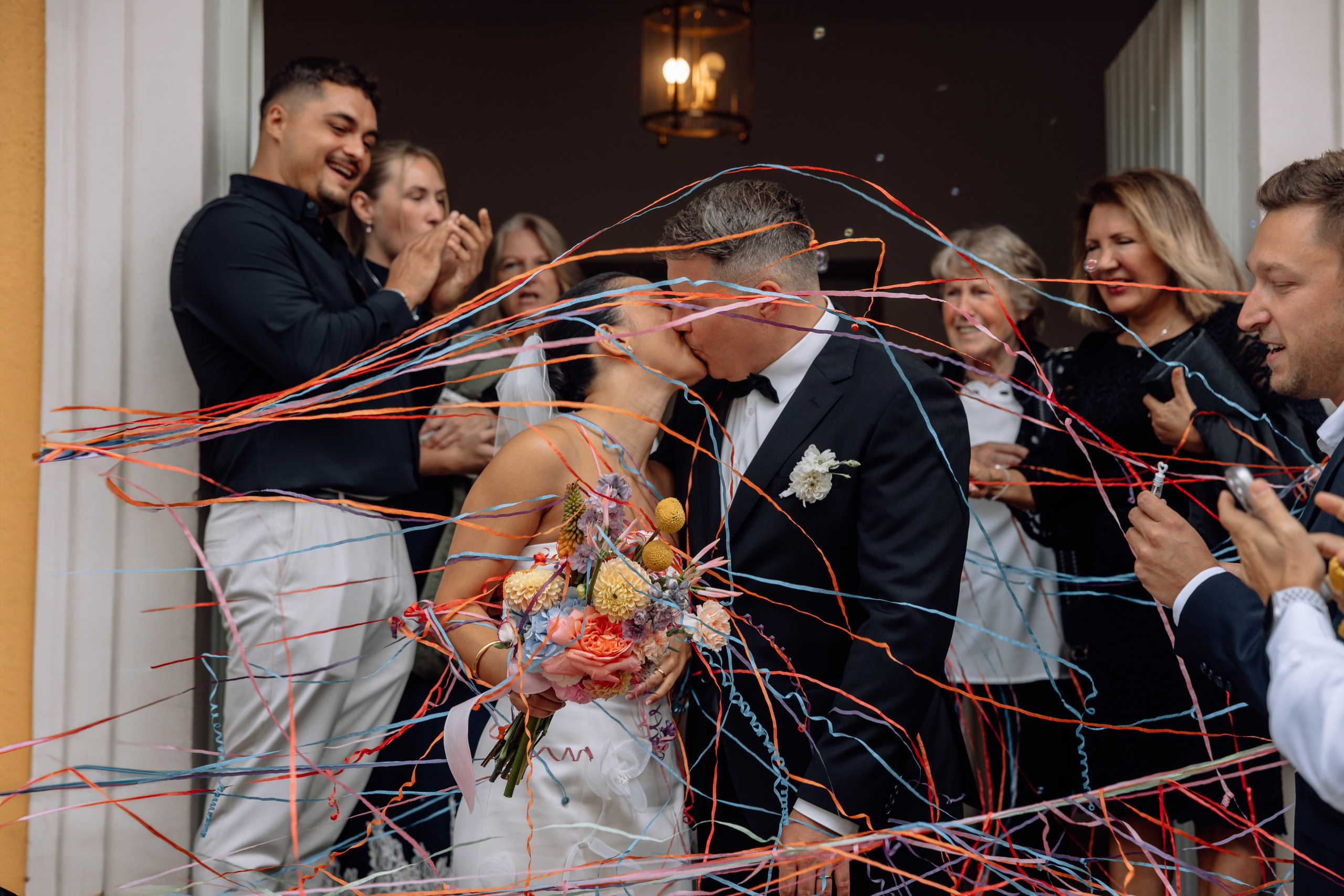 Hochzeit im Standesamt Mandlstraße München | Mauke Fotografie