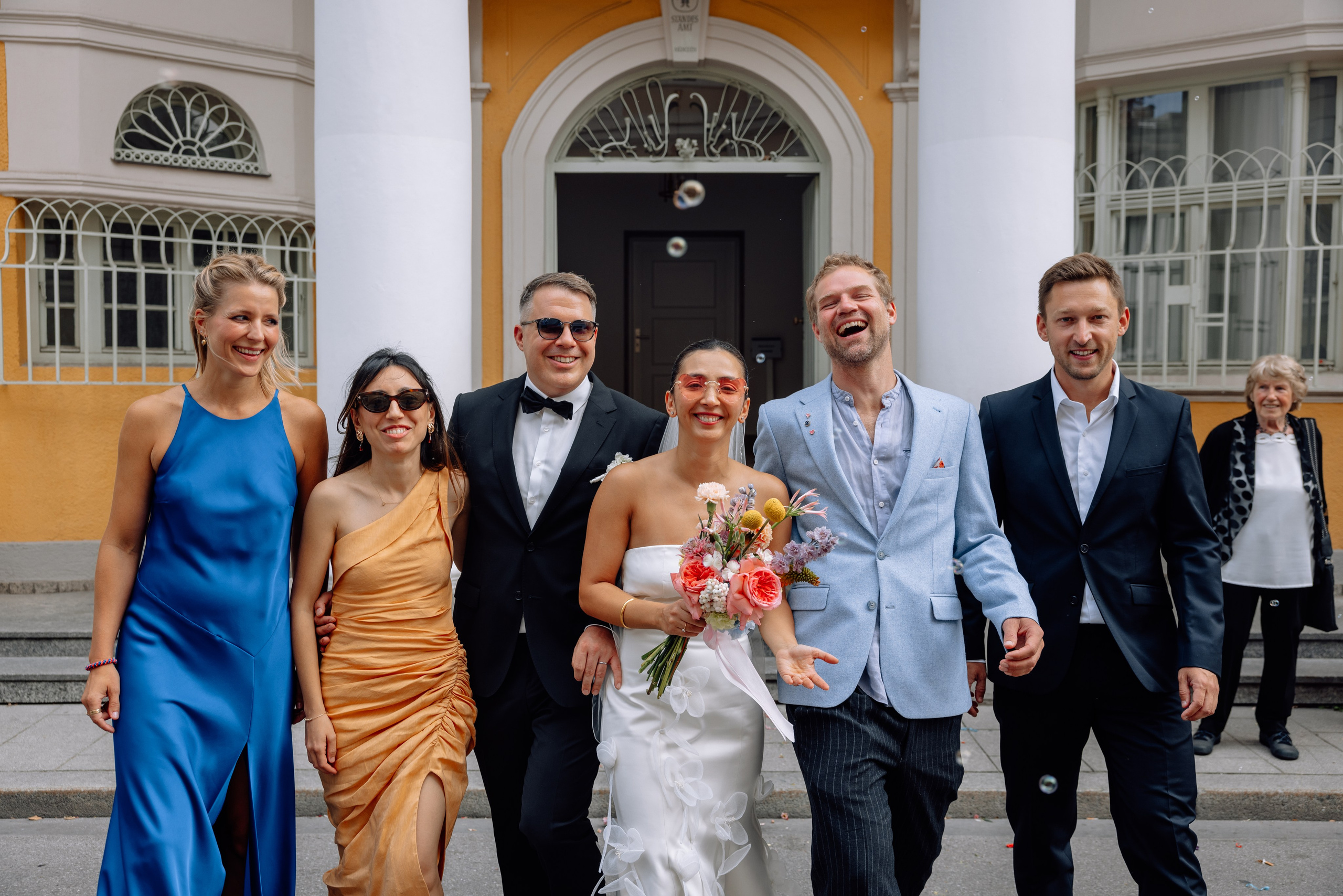 Hochzeit im Standesamt Mandlstraße München | Mauke Fotografie