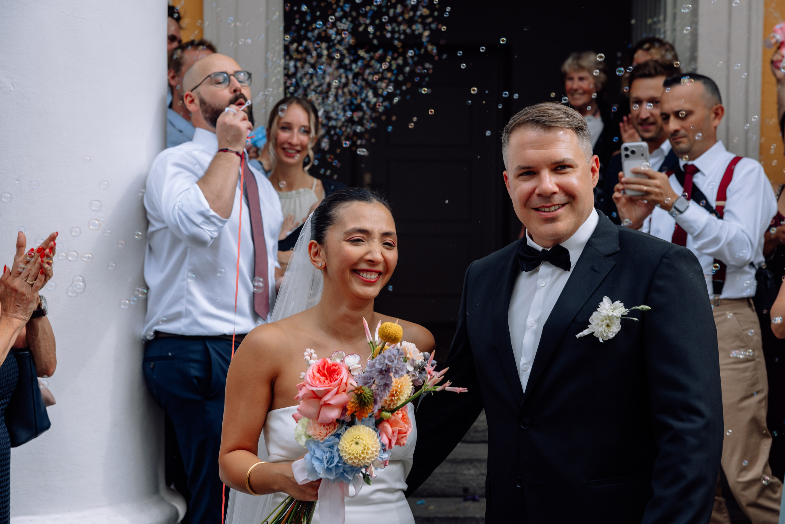 Hochzeit im Standesamt Mandlstraße München | Mauke Fotografie