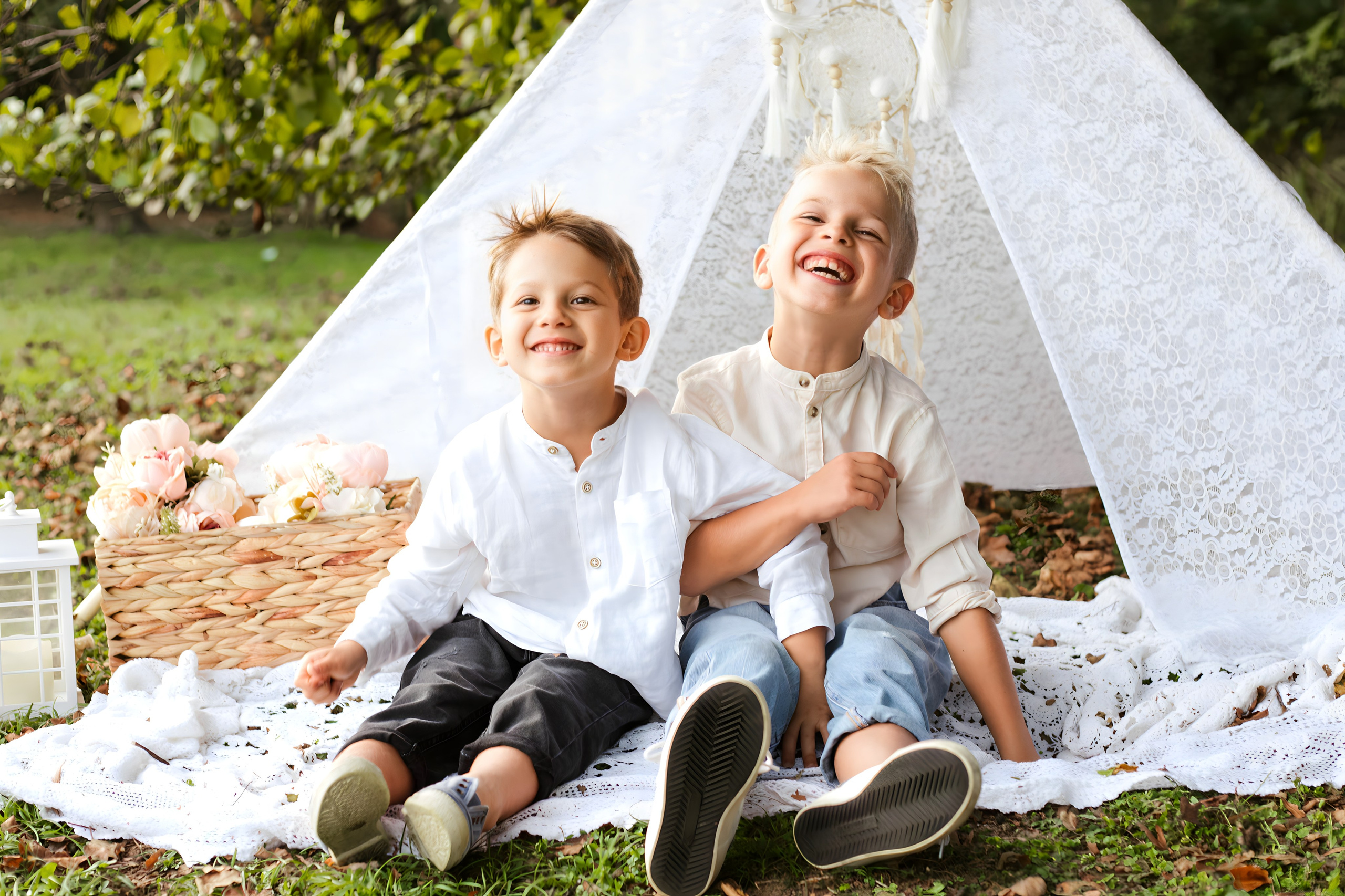 Maggie e la sua bellissima famiglia. Luci e Capricci Photography