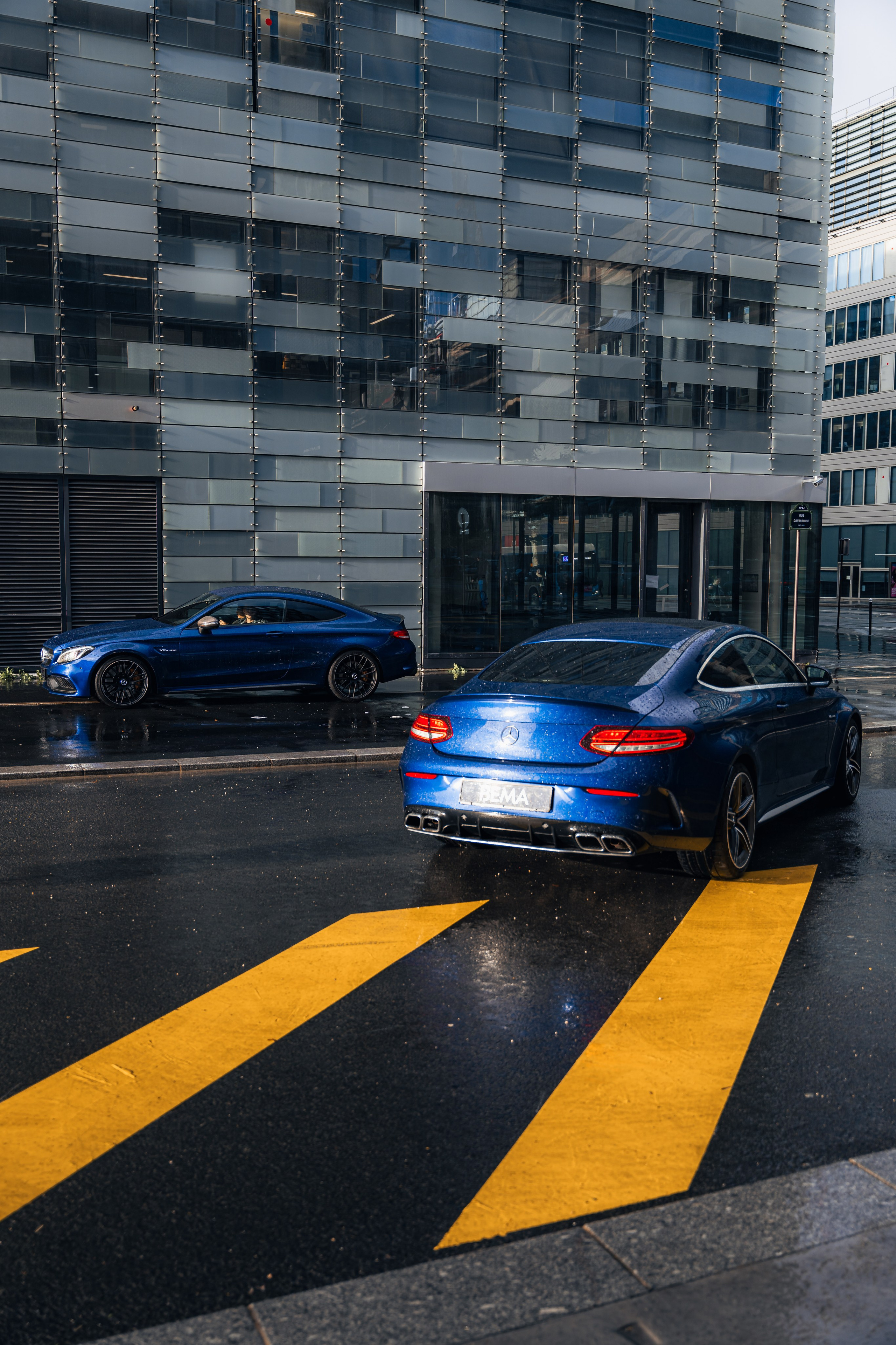 Mercedes-Benz C63s AMG. Photographer in Paris — Vitalii Motruk