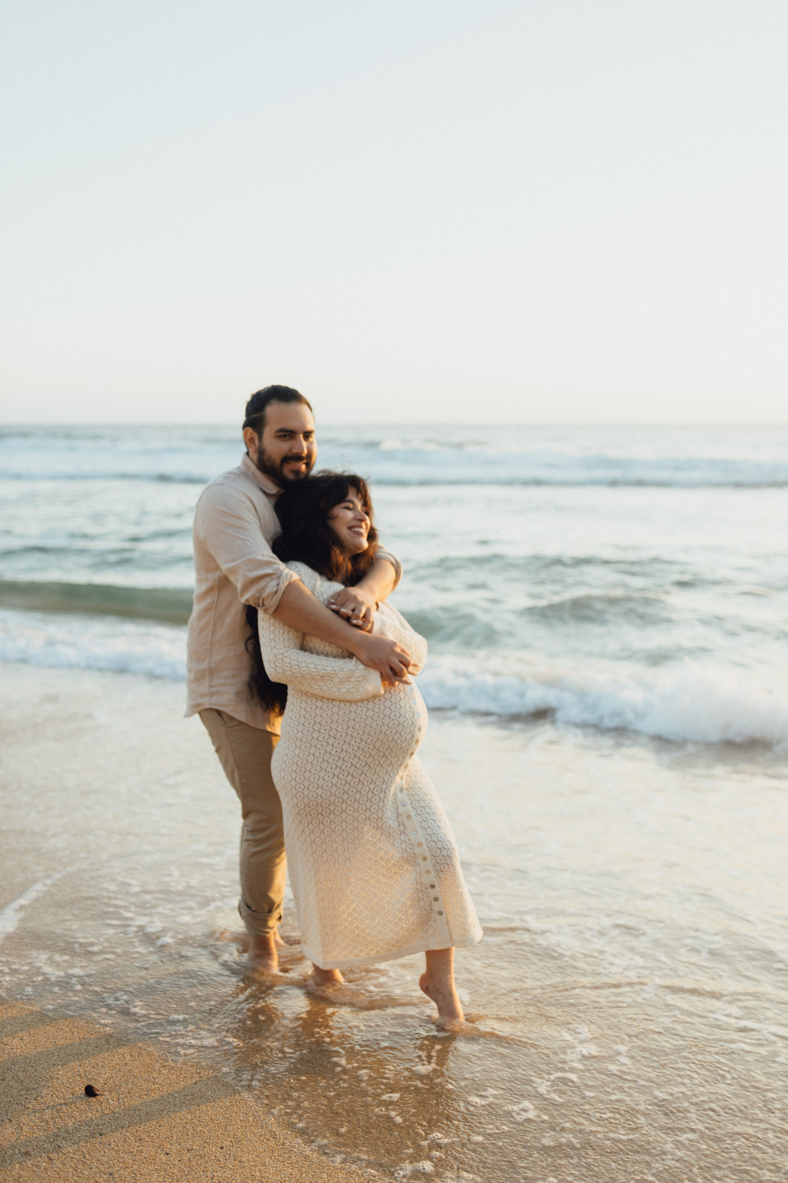 Gray Whale Cove State Beach Maternity Photo Session. Maternity, newborn photographer in the Bay Area|Iryna Rakivnenko