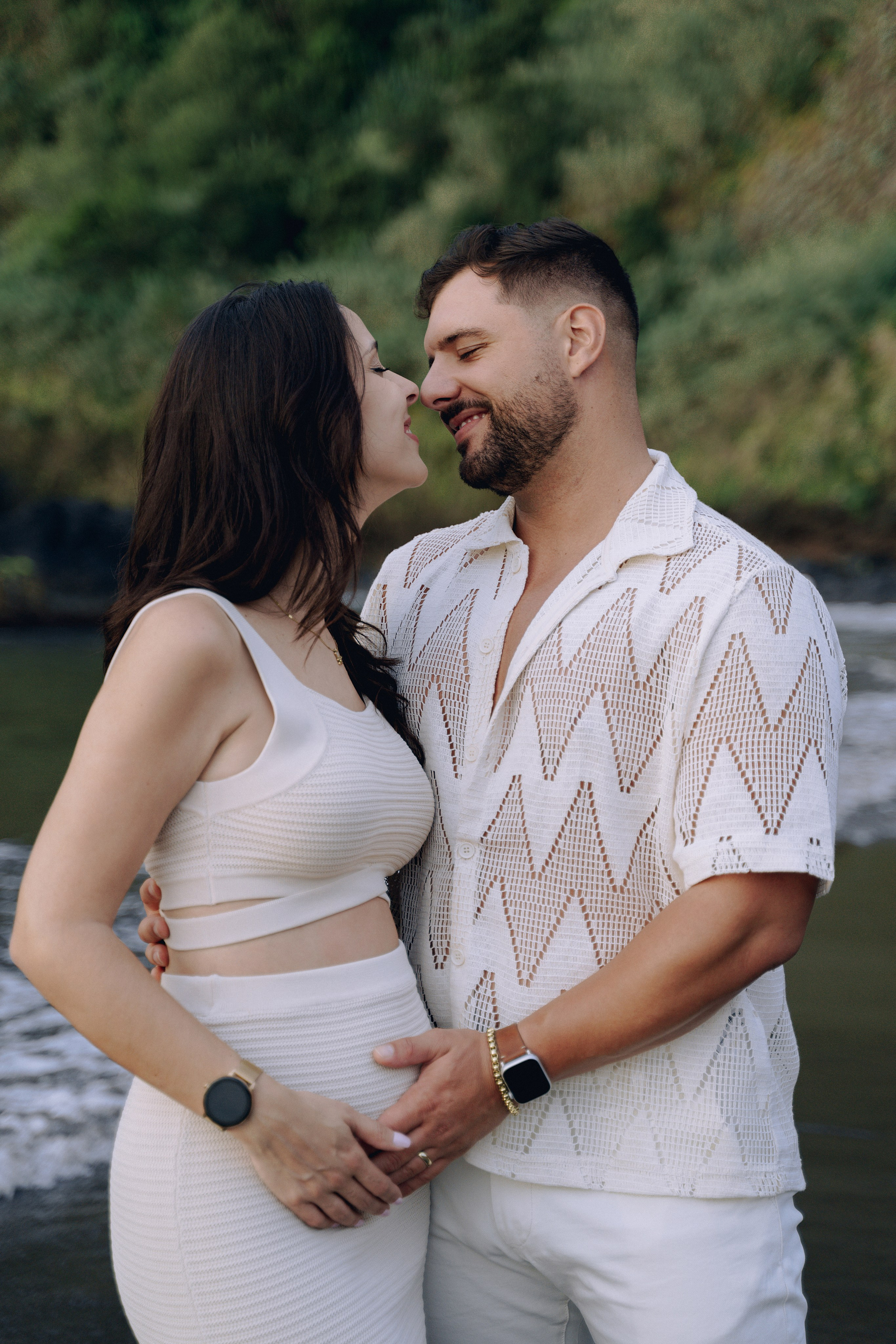 Maternity Photoshoot Alexandra & Adelino | Seixal Beach Morning | Madeira Photographer. Your photographer in Madeira