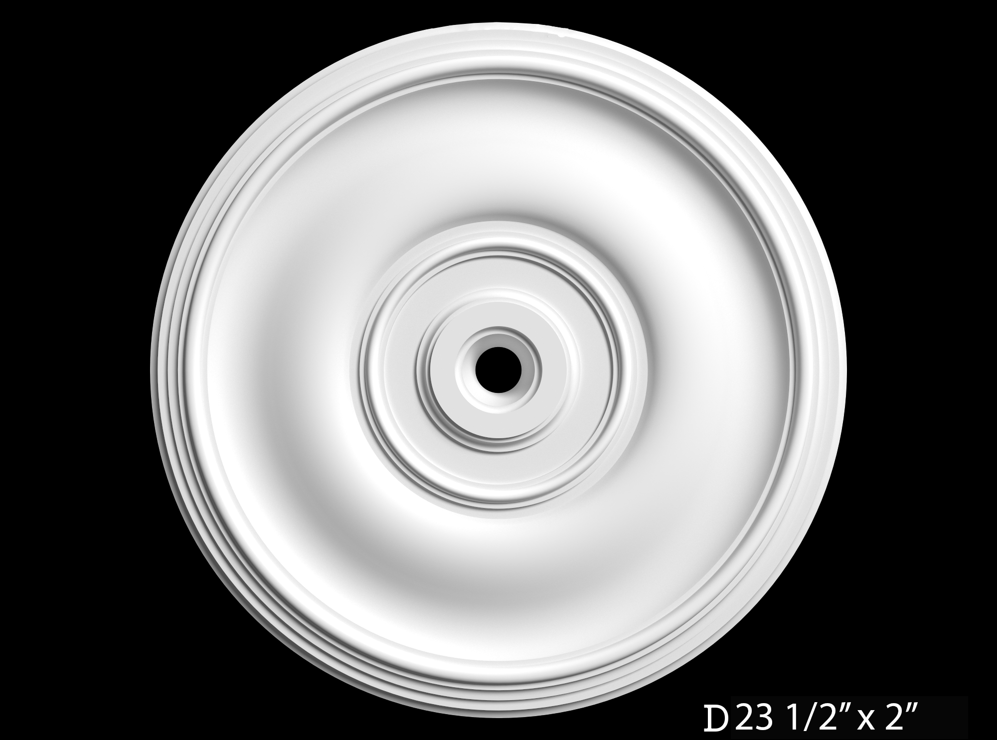 Medallions. Plaster molding