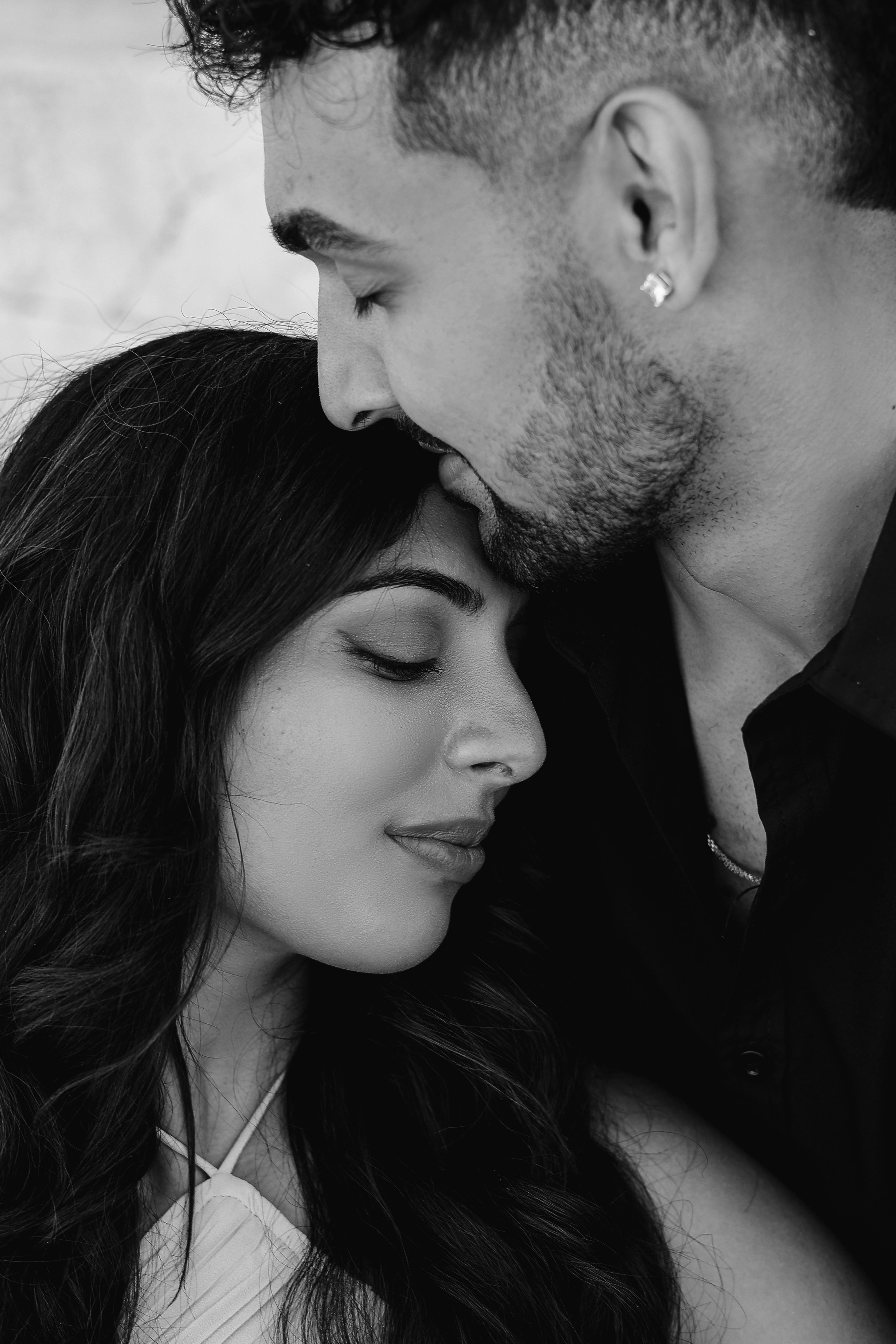 Engagement ring moment during Venice proposal