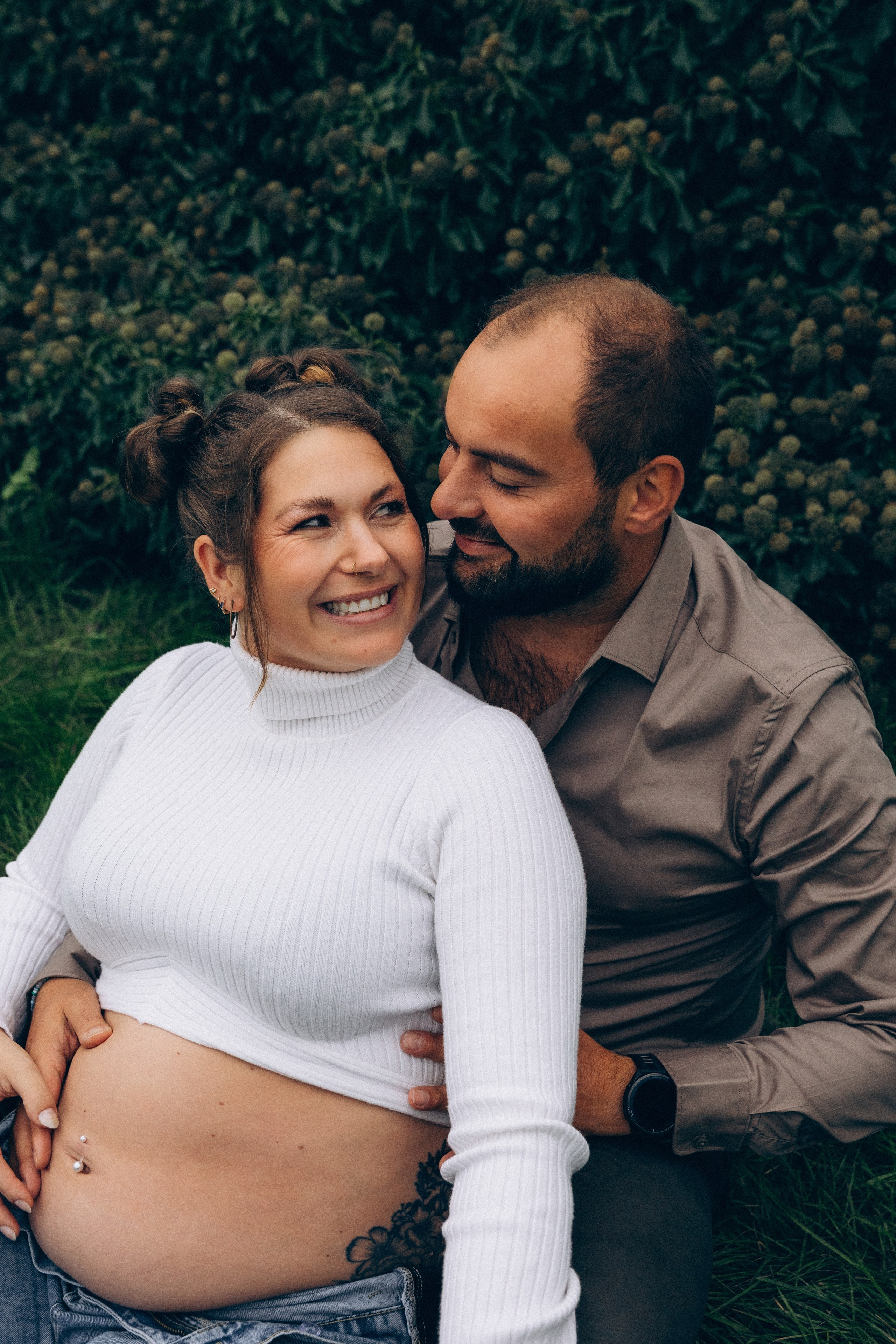 Babybauch. Photographer Düsseldorf, Cologne, NRW — Kristina Braudo