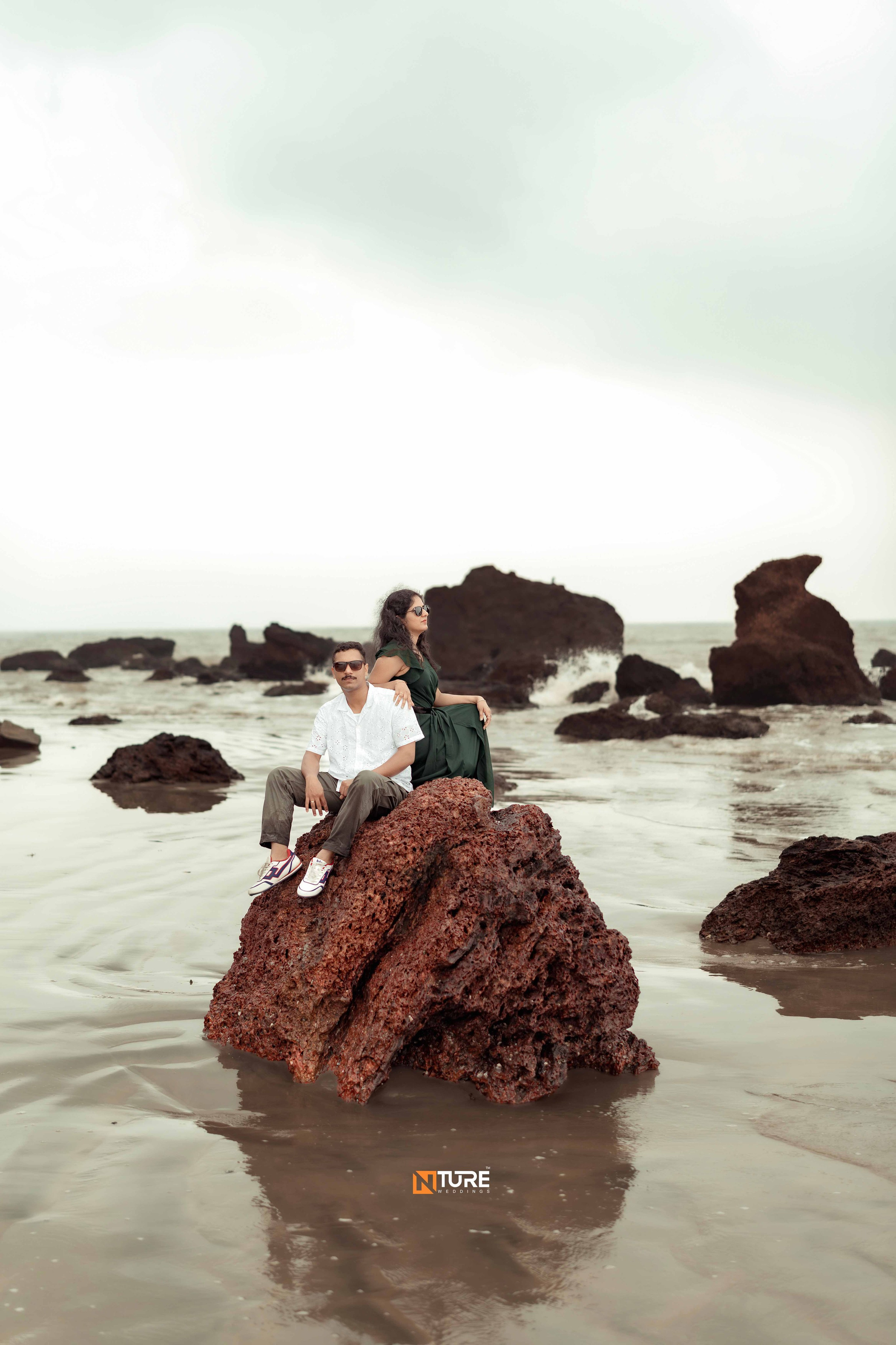 AKSHAY & ANAGHA SAVE THE DATE. NTURE WEDDING