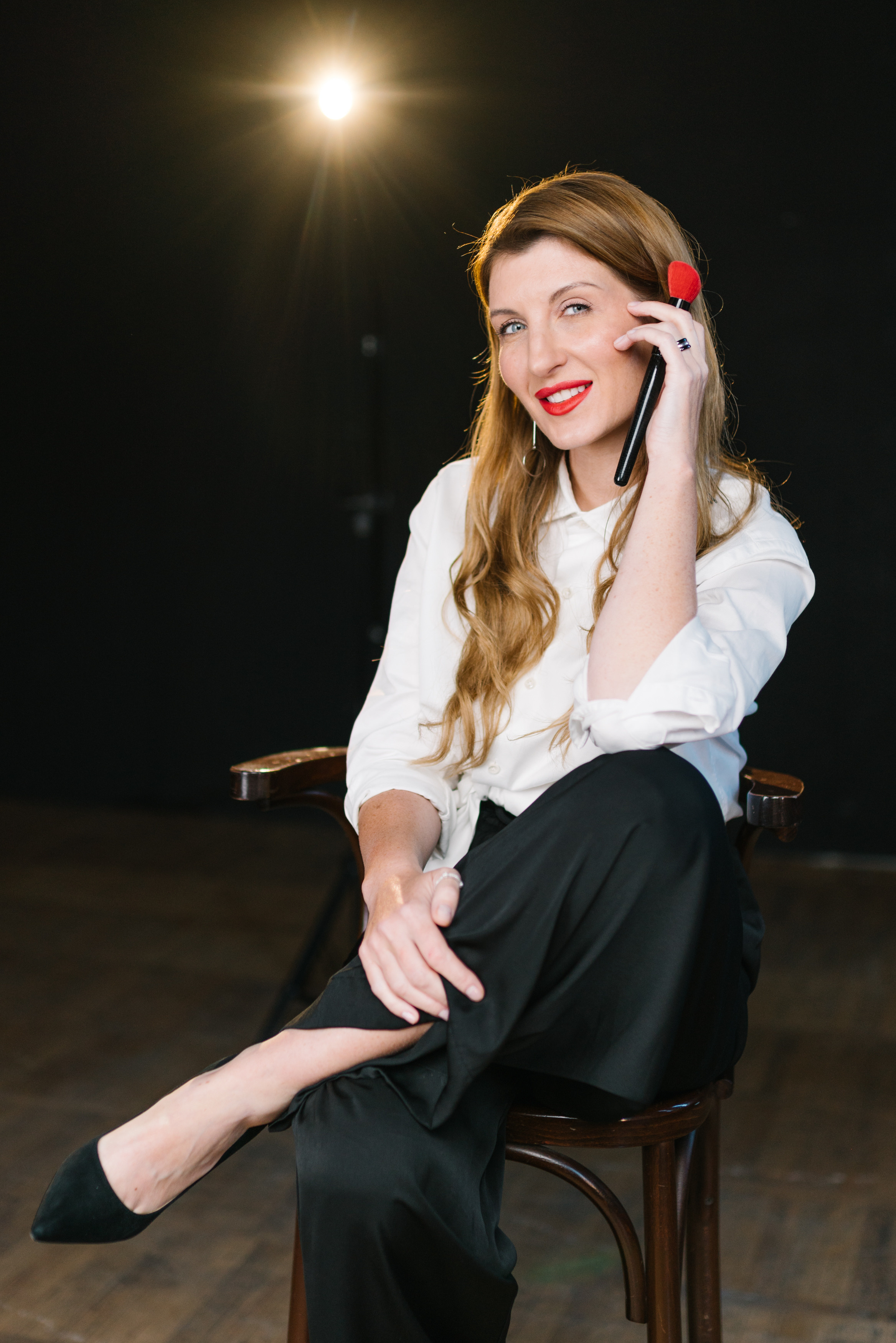 Portrait female studio | Anastasiia Nelen photographer