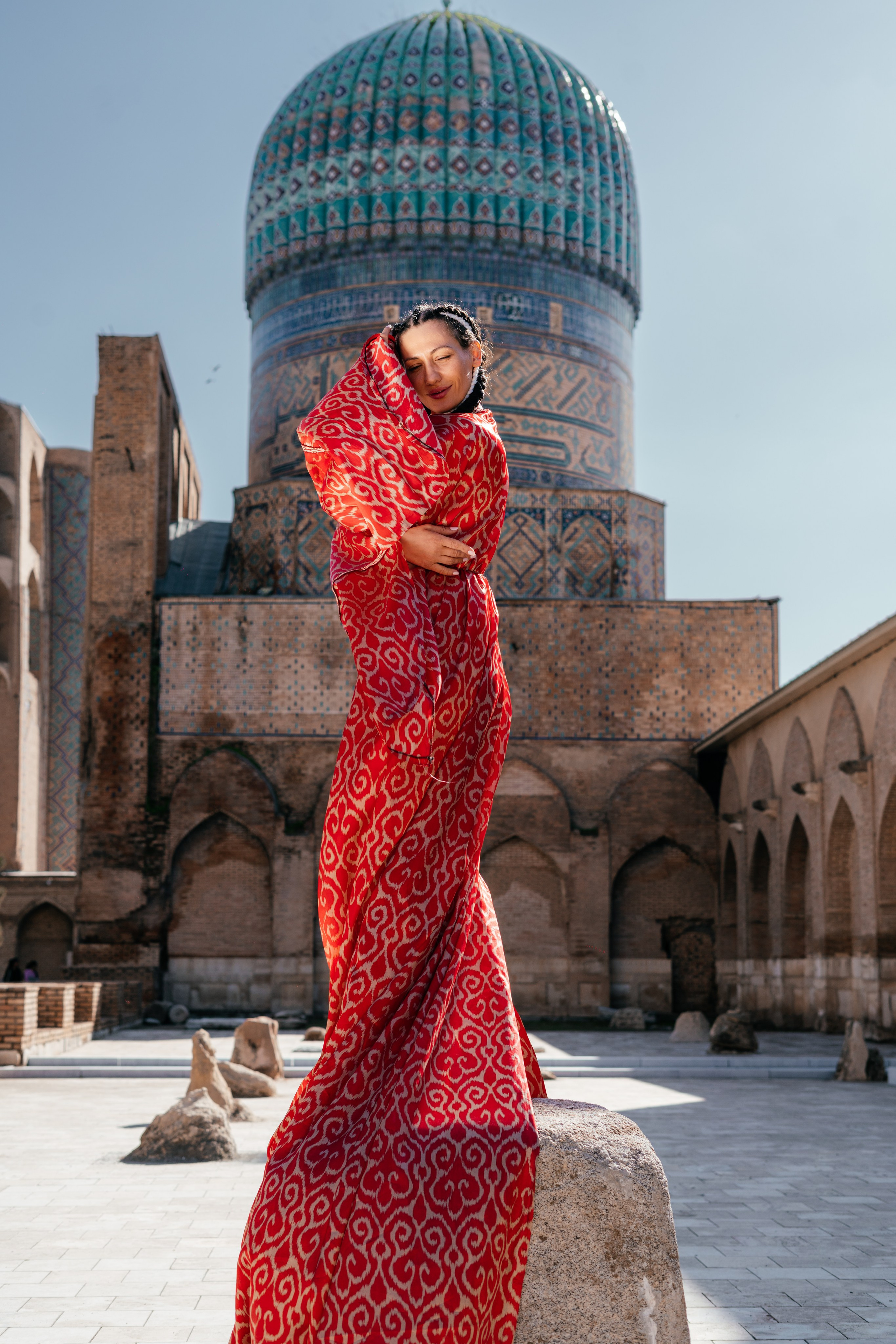 Bibi-Khanym Mosque. Photographer in Uzbekistan and Samarkand Djasur Marupov