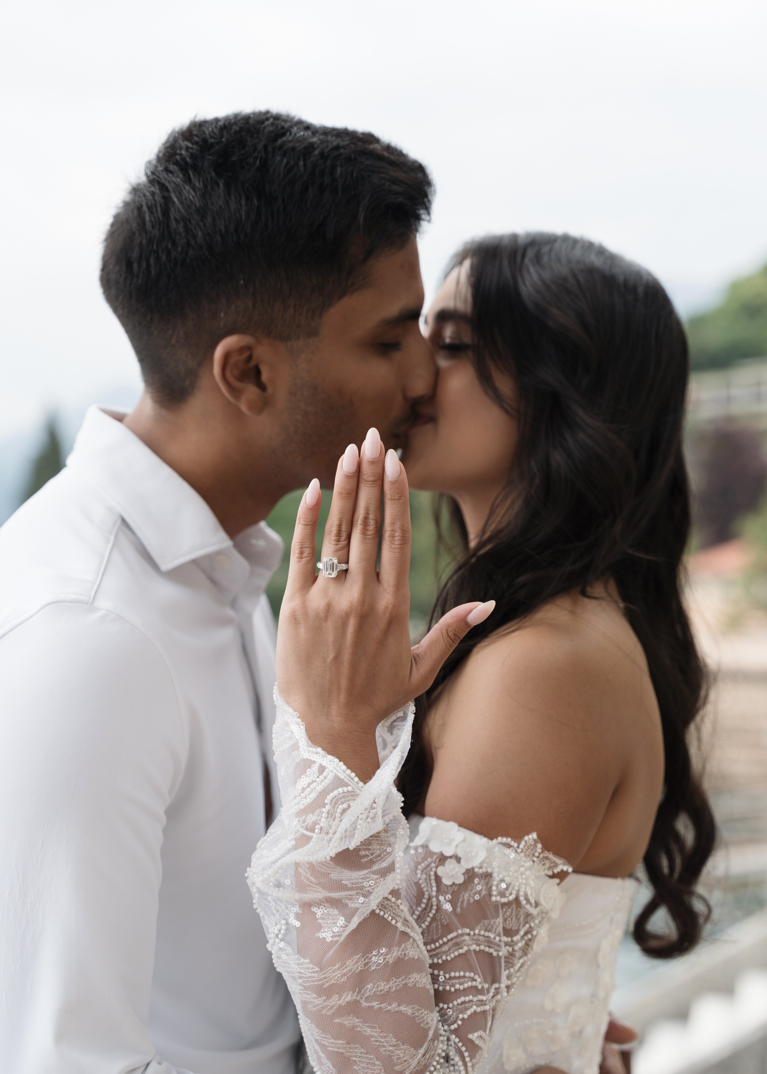 Villa Monastero Secret Proposal. Proposal Photographer in Lake Como